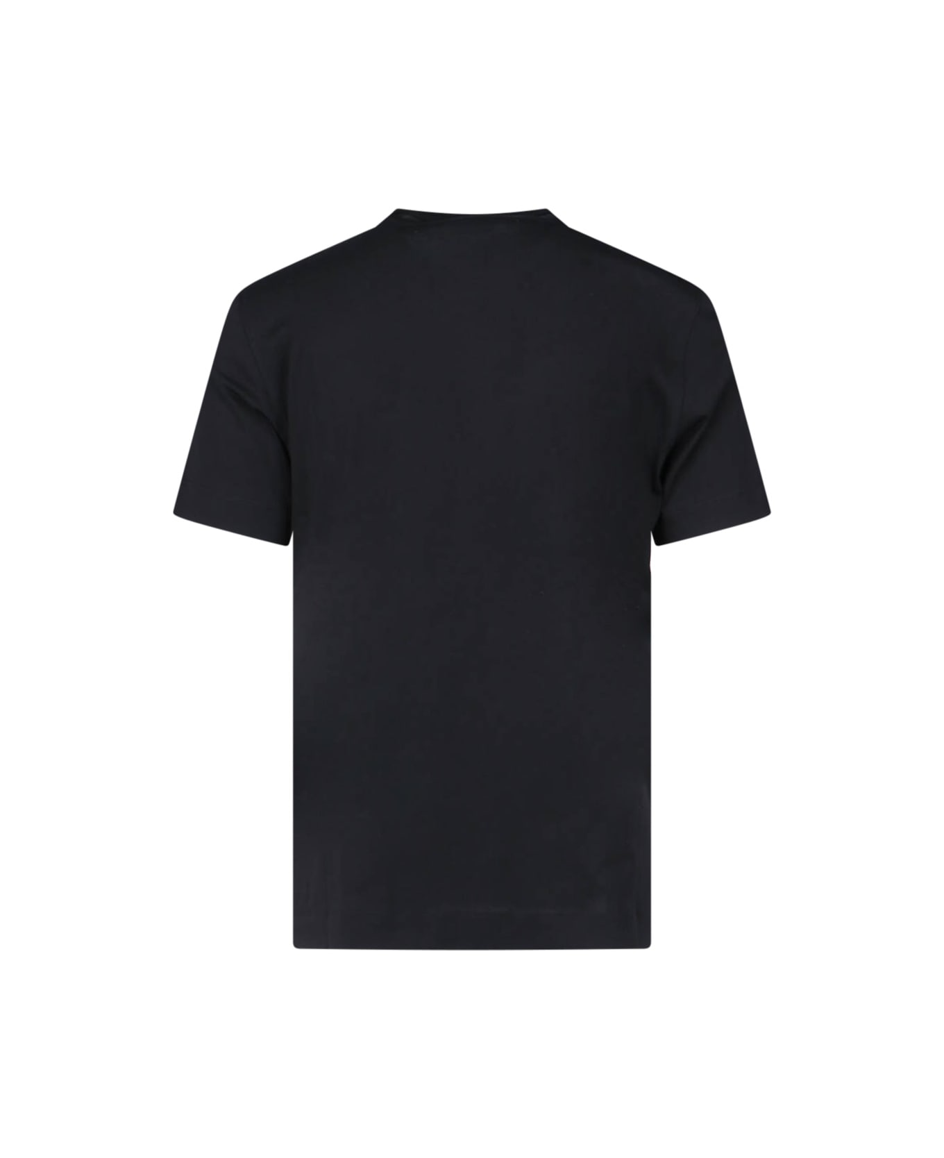 Zegna Logo T-shirt - BLACK