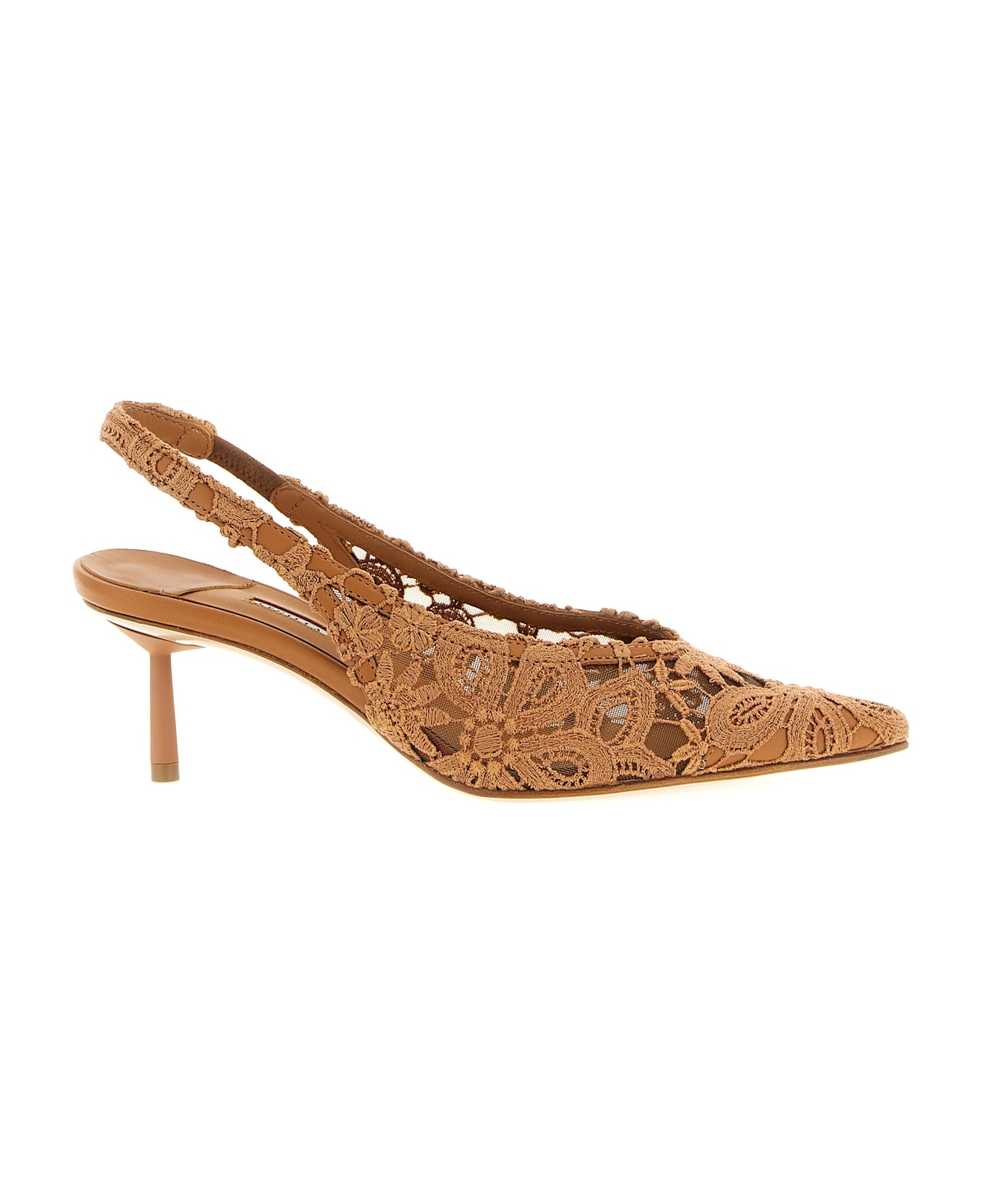 Le Silla 'chantilly' Slingback - Brown