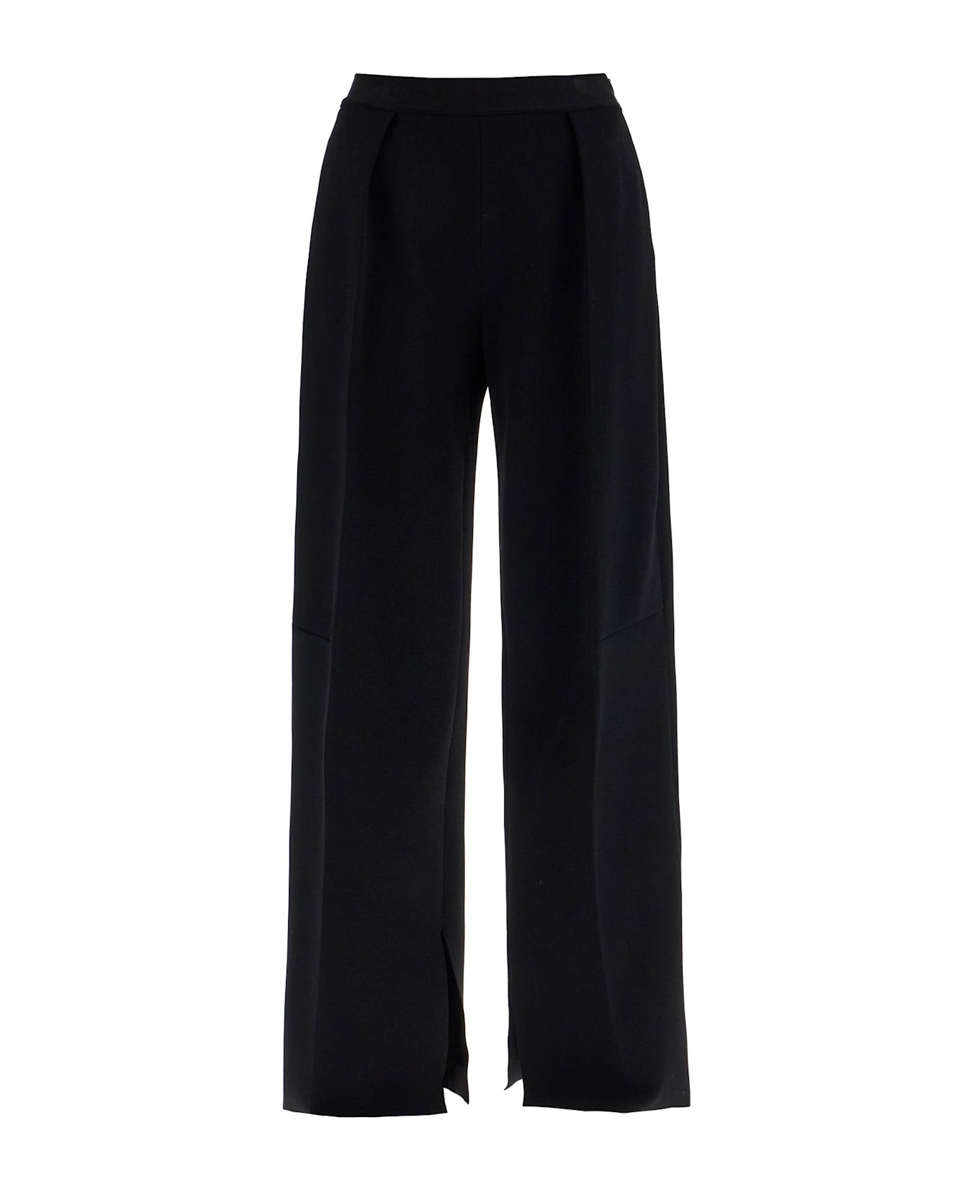 Jil Sander 'knitted Viscose Pants For - NERO (Black)