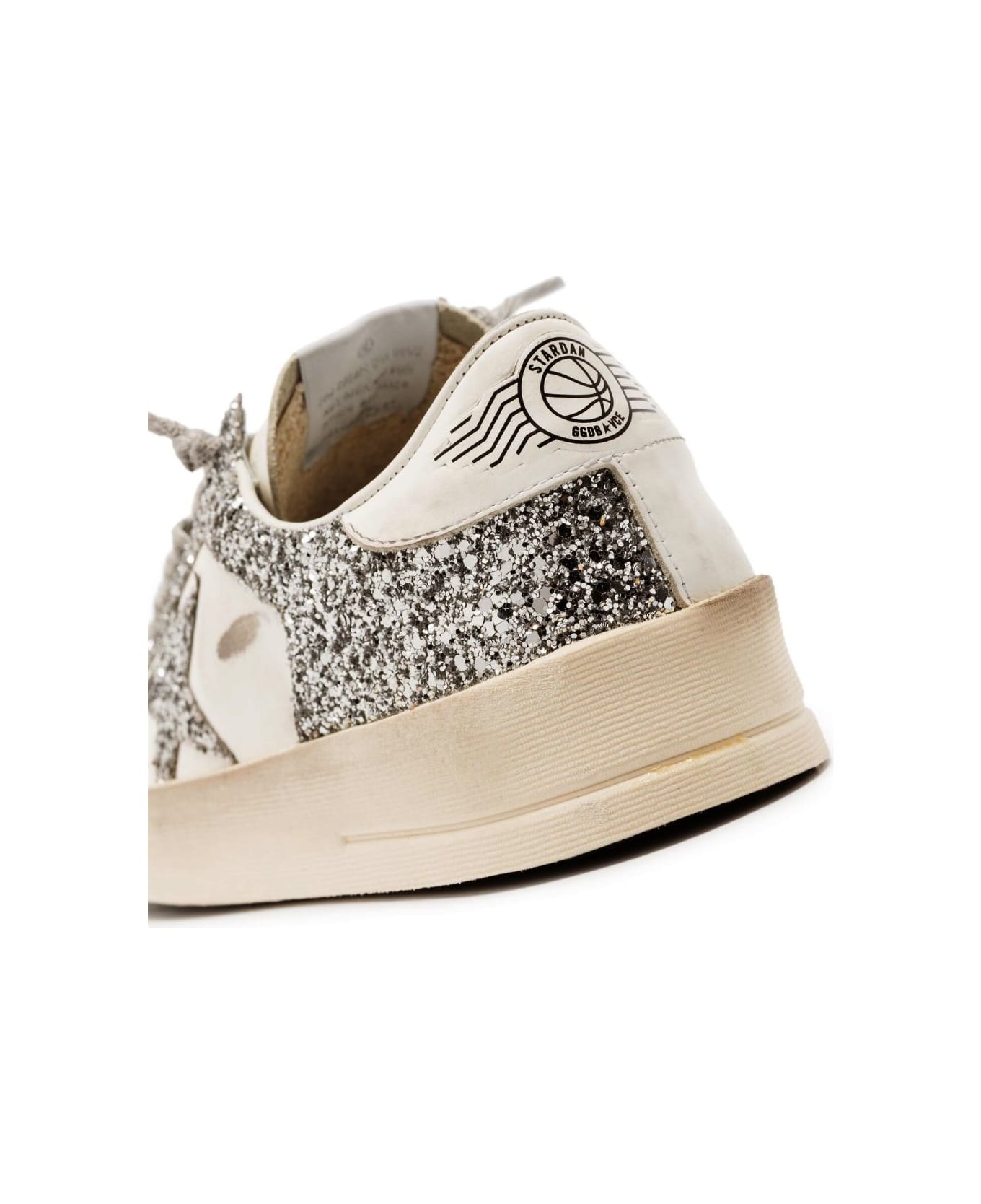Golden Goose Sneakers With Appliqué - White スニーカー