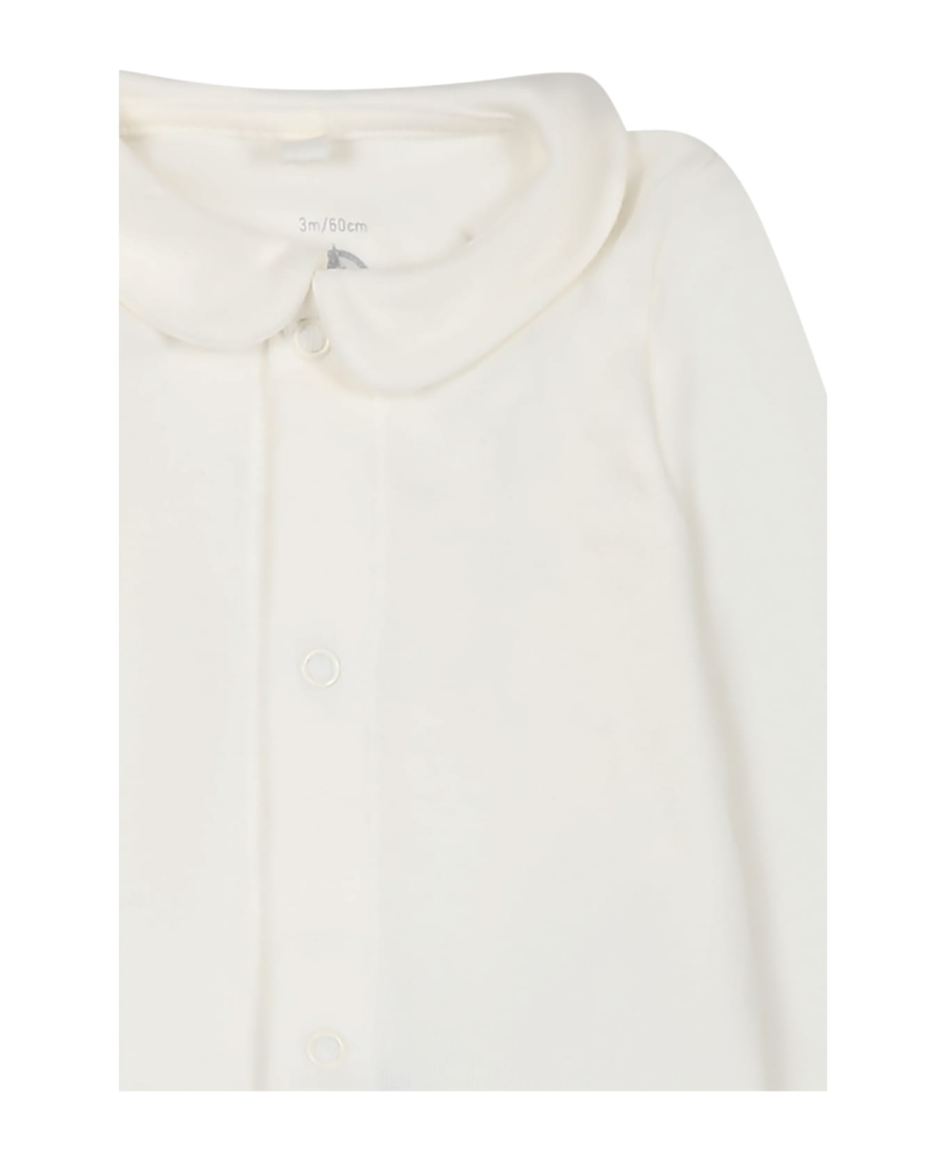 Petit Bateau White Body For Baby Kids - White