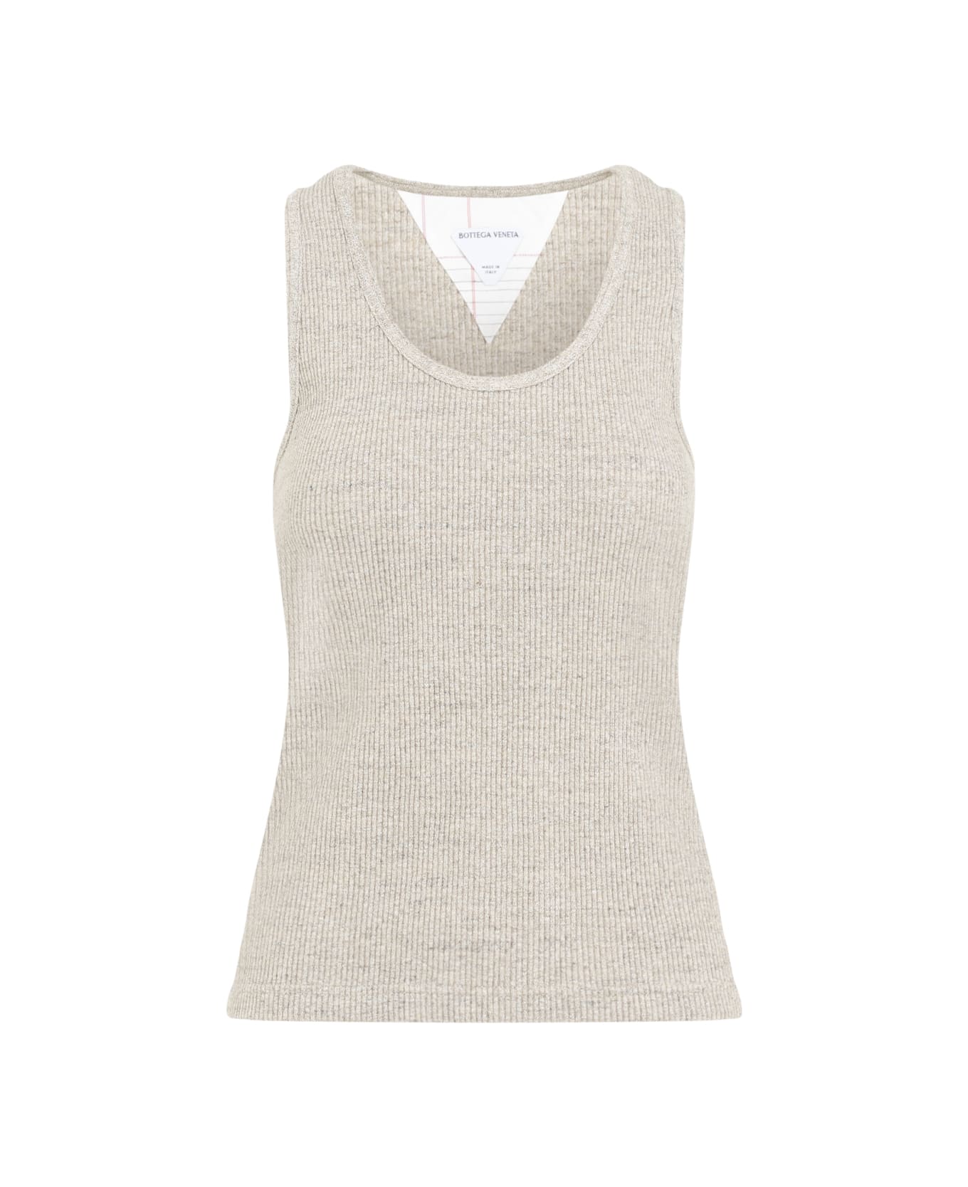 Bottega Veneta Tank Top - Light Beige Melange