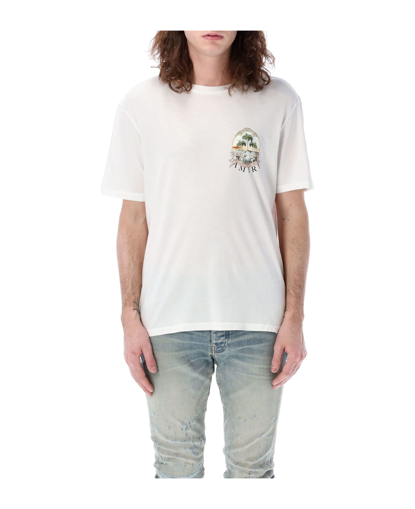 AMIRI Cherub Palm T-shirt - WHITE シャツ