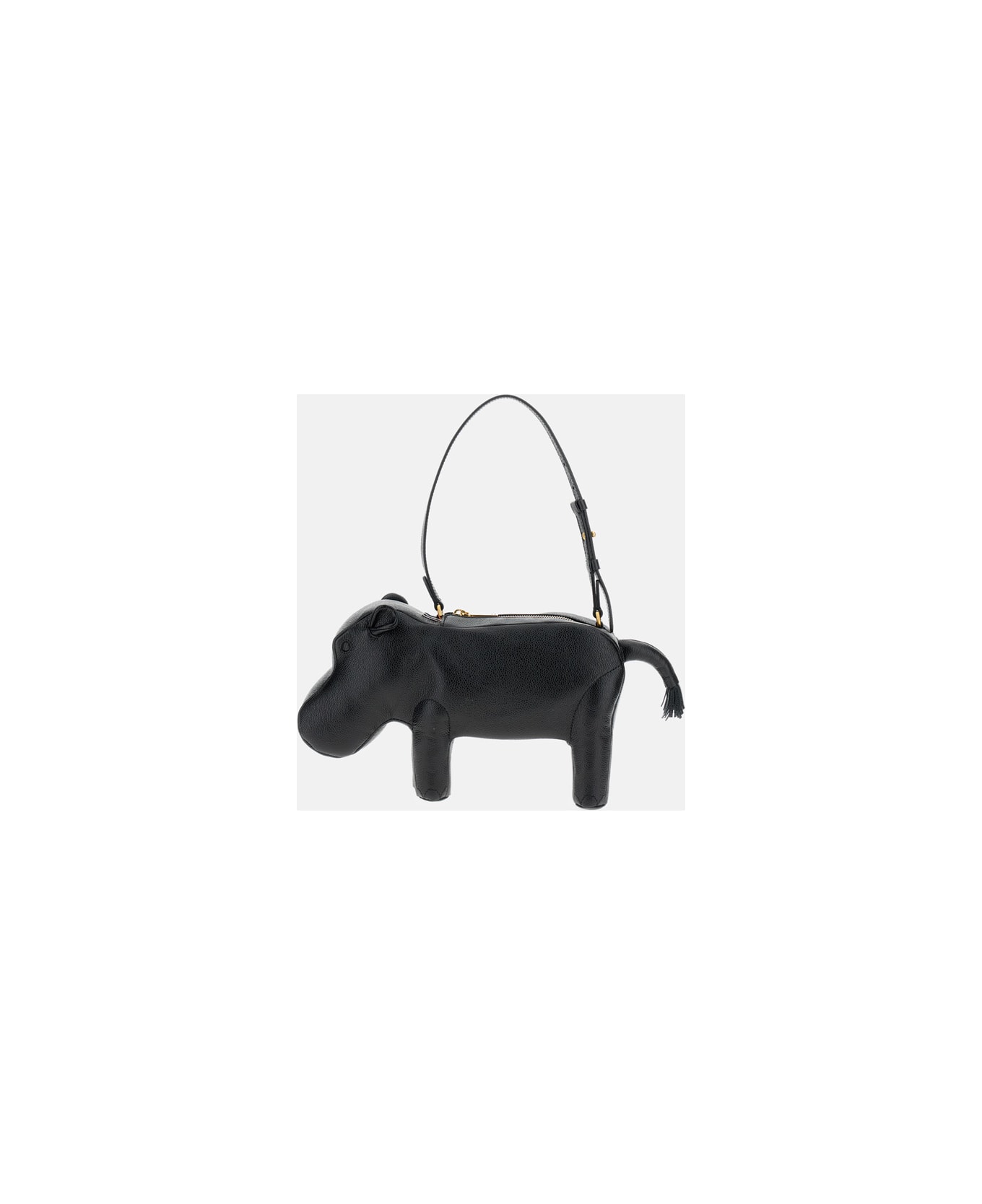 Thom Browne Hippo Baguette Bag - Black
