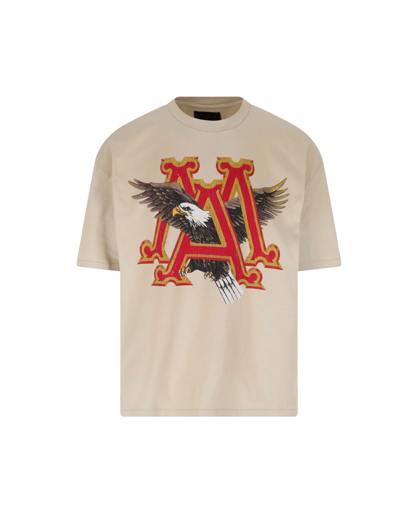 AMIRI "ma Eagle" Logo T-shirt - Beige シャツ