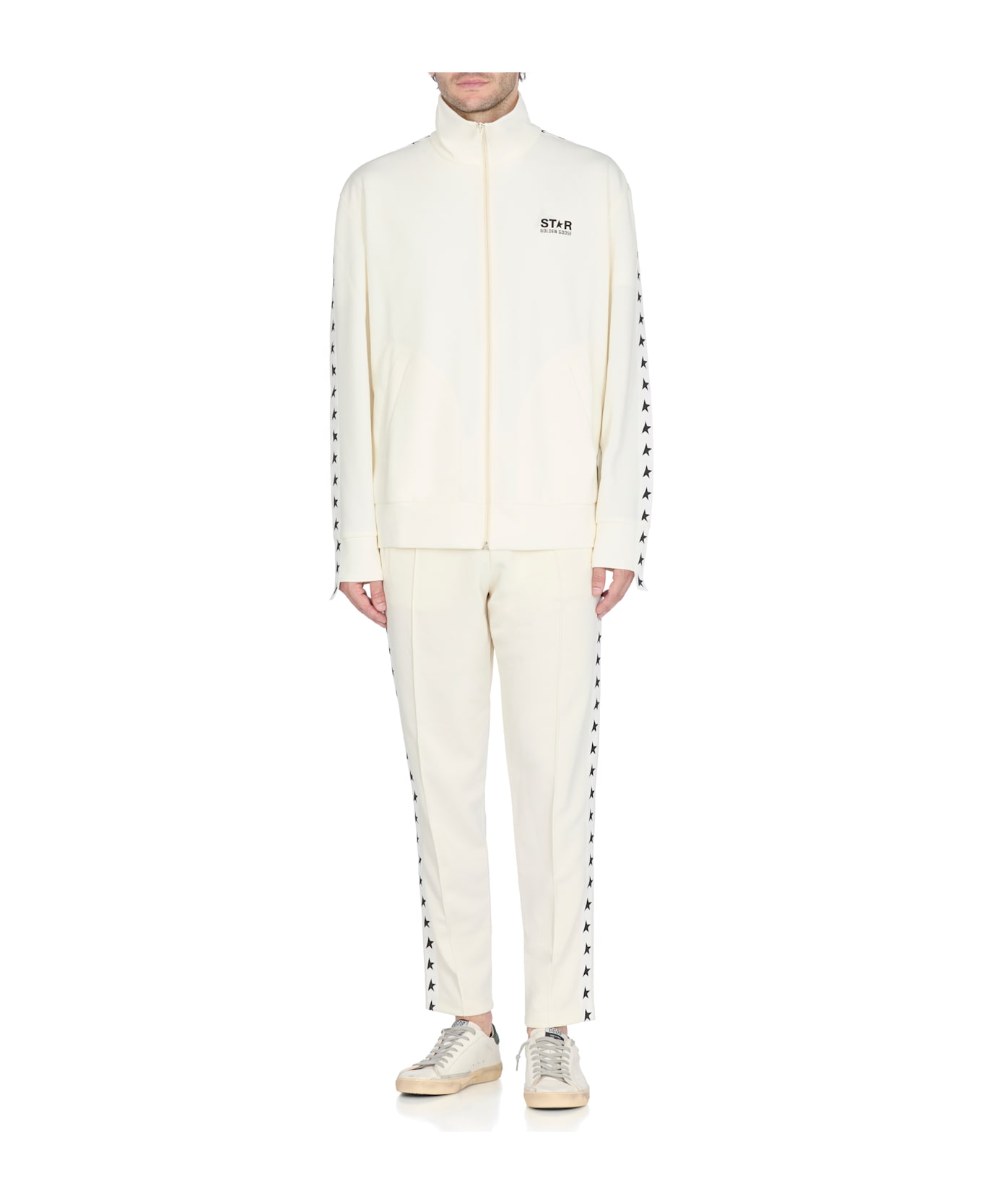 Golden Goose Denis Sweatshirt - Ivory