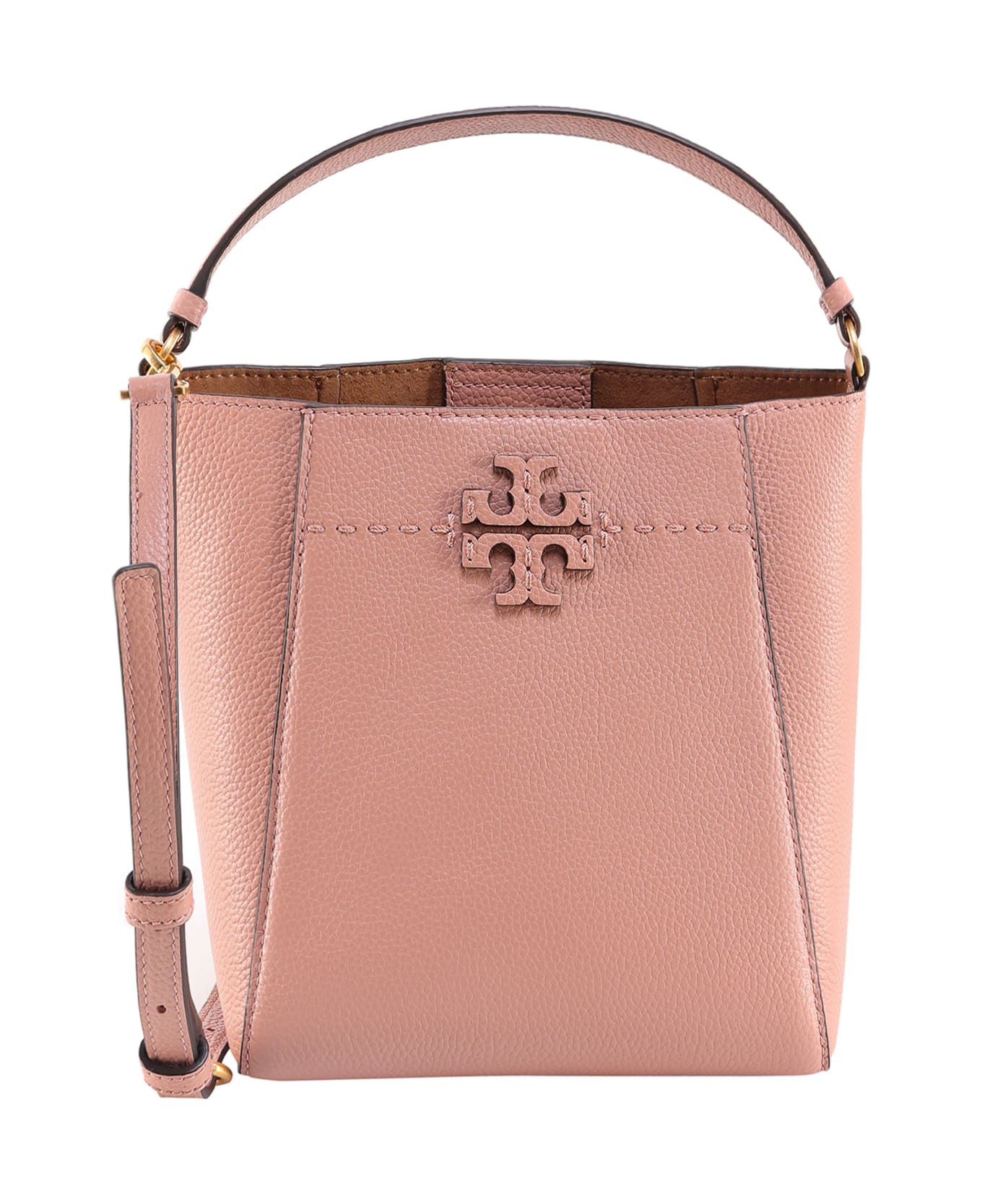 Tory Burch Mcgraw Bucket Bag - Pink