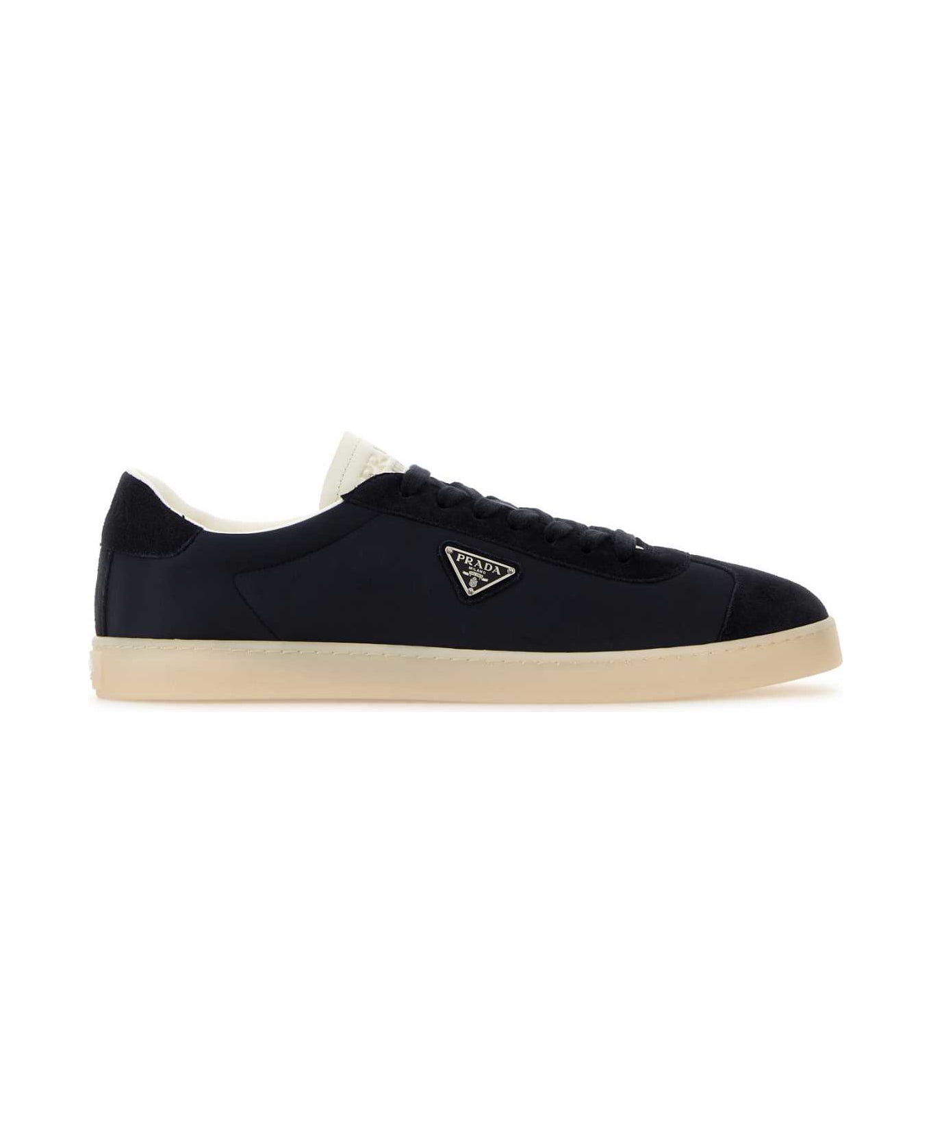 Midnight Blue Nylon Sneakers - Thumbnail 2