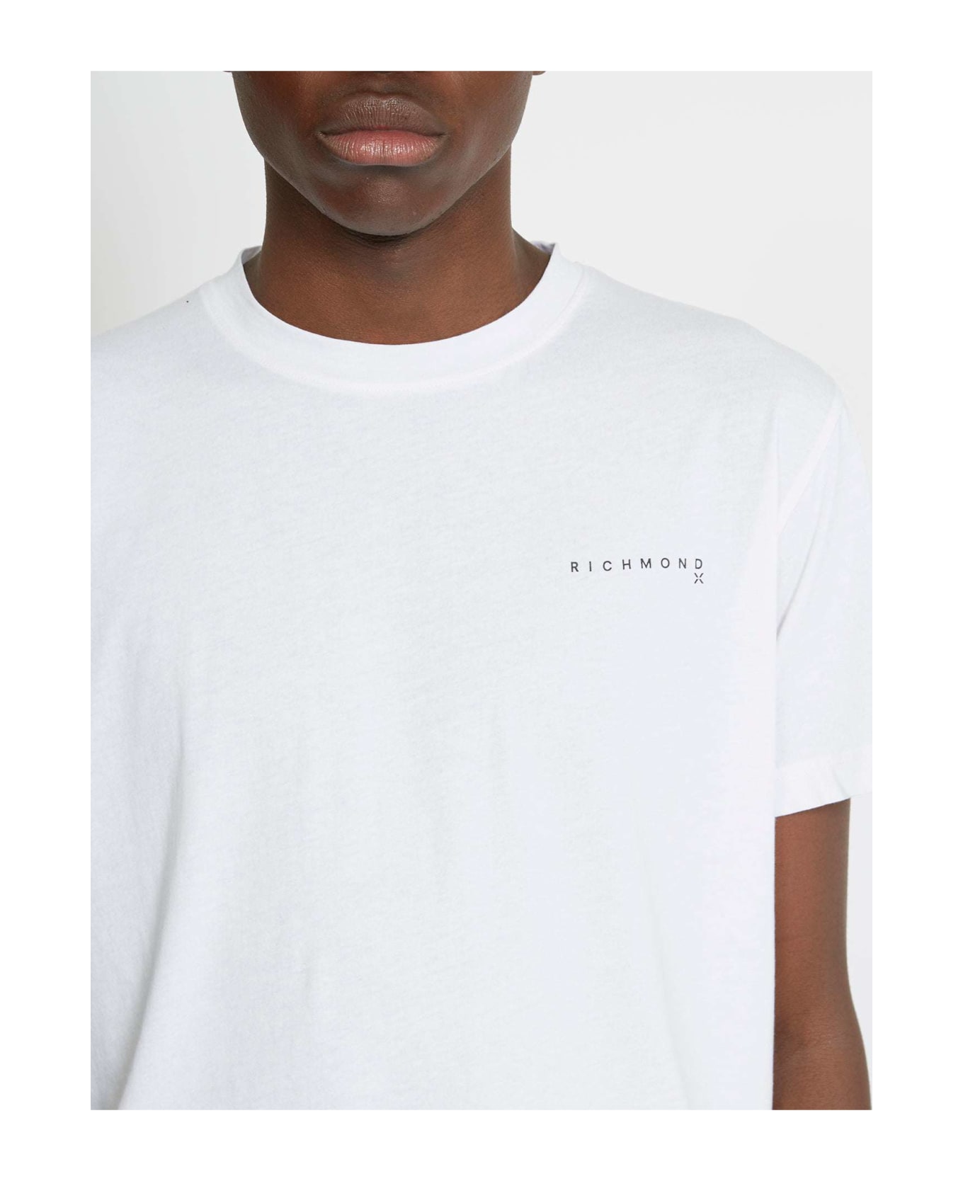 John Richmond T-shirt With Logo On The Front - Bianco シャツ
