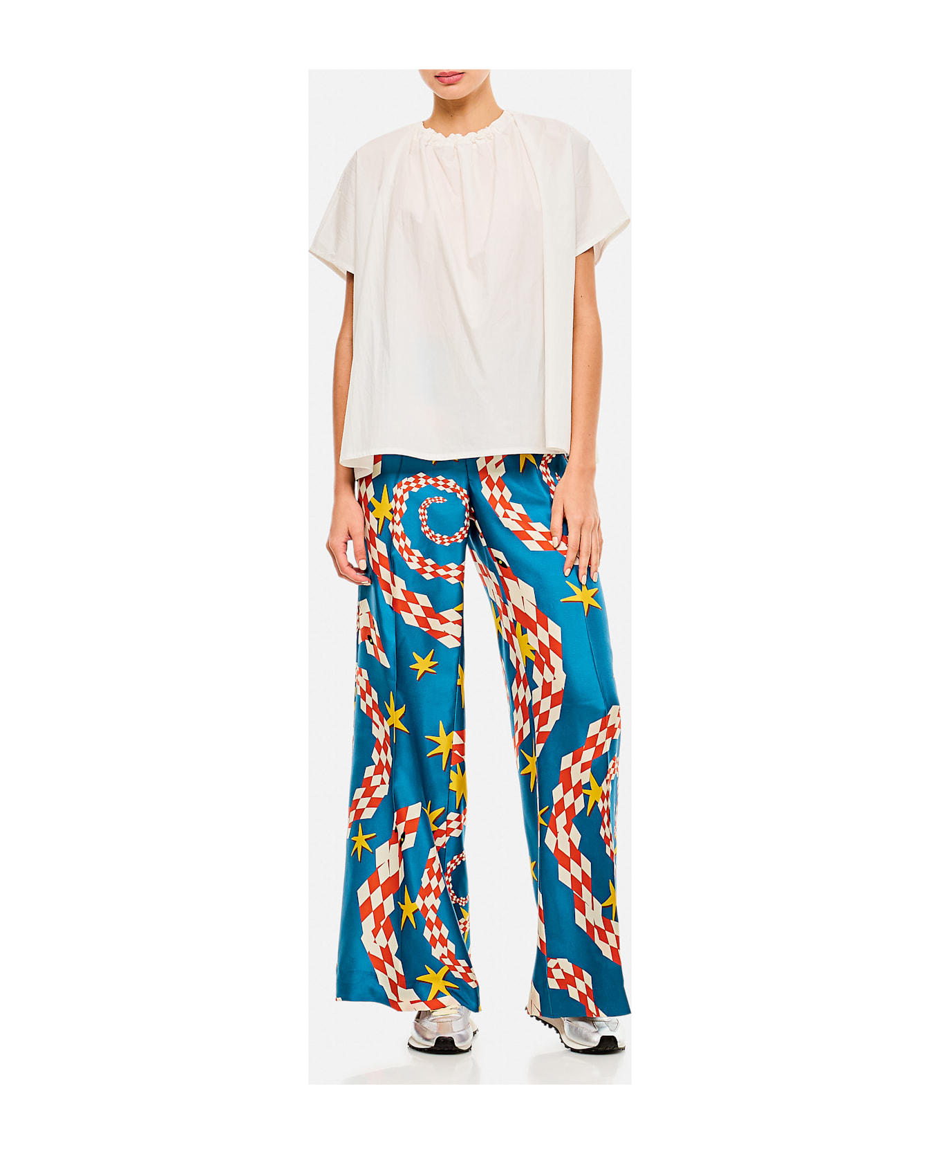 Alberto Biani Trouser - Blue