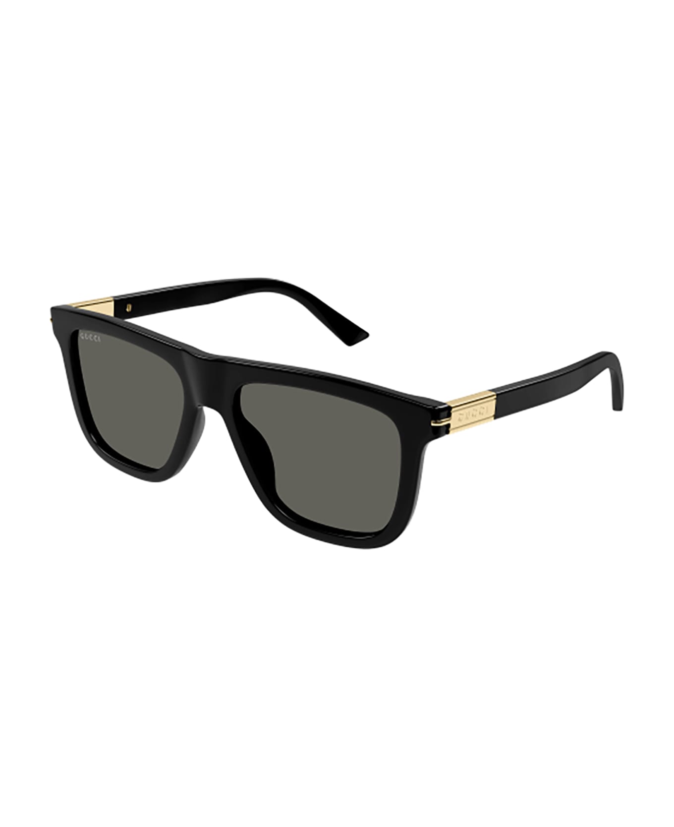 Gucci Eyewear GG1502S Sunglasses - Black Black Grey サングラス