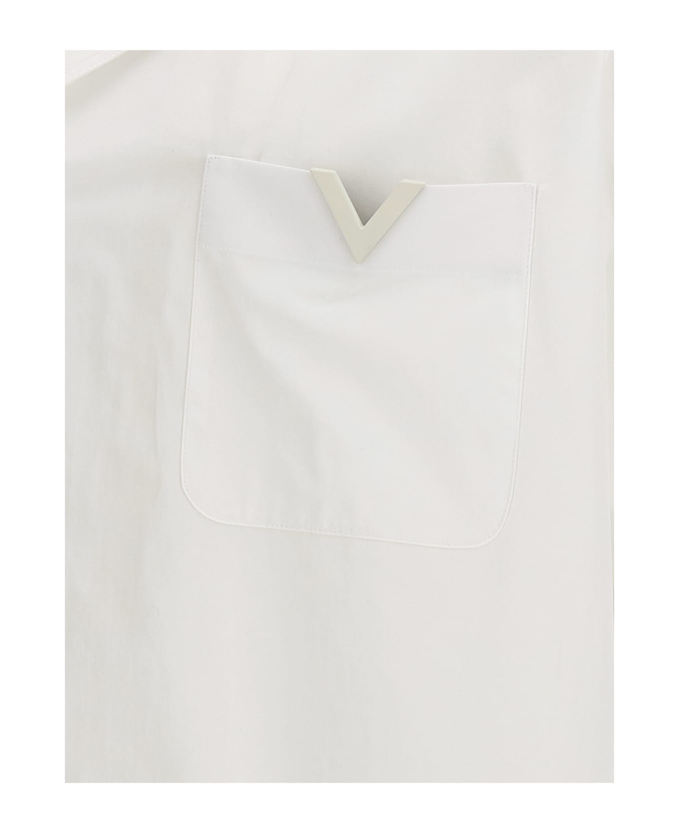 Valentino Garavani Valentino 'v Detail' Shirt - White