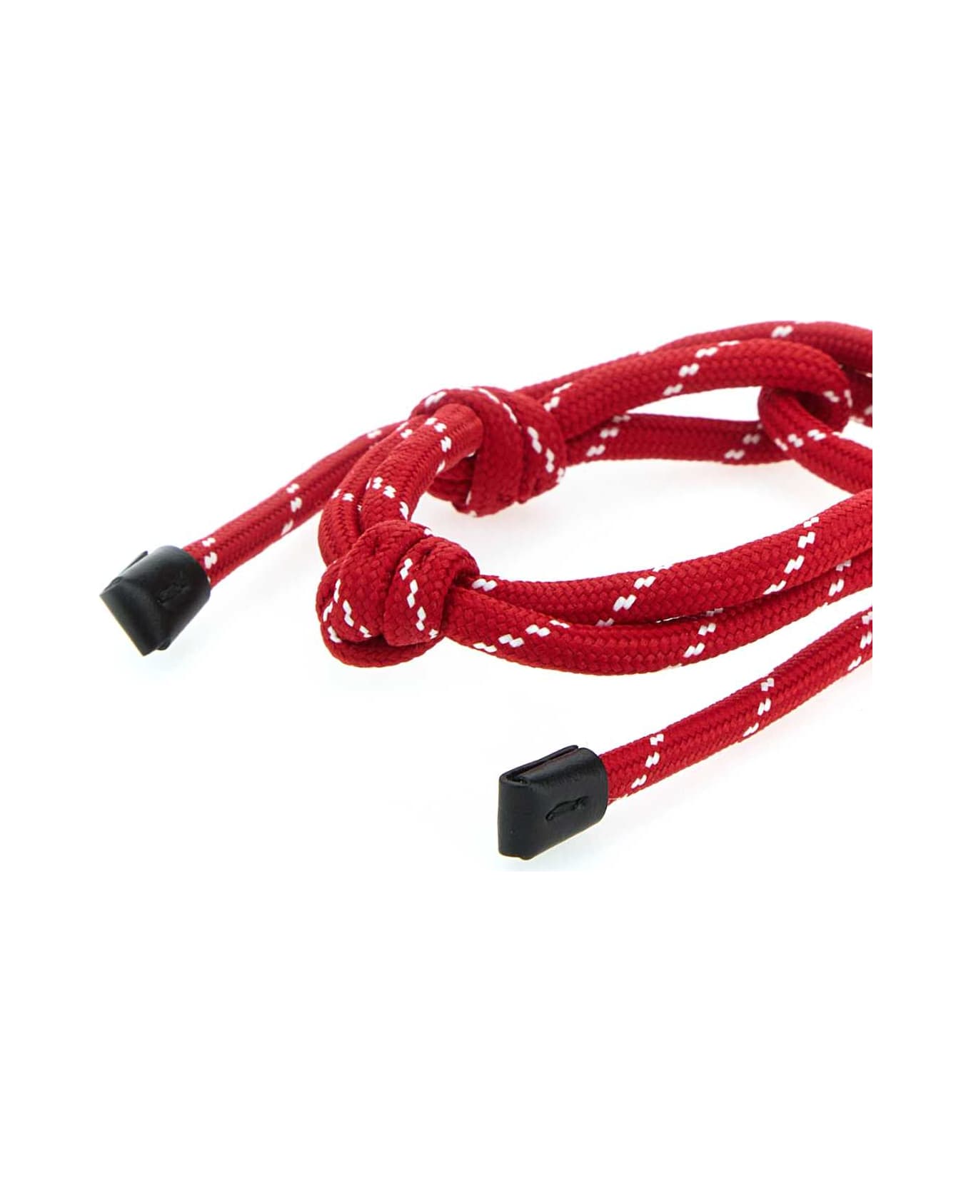 Miu Miu Red Fabric Bracelet - ROSSO