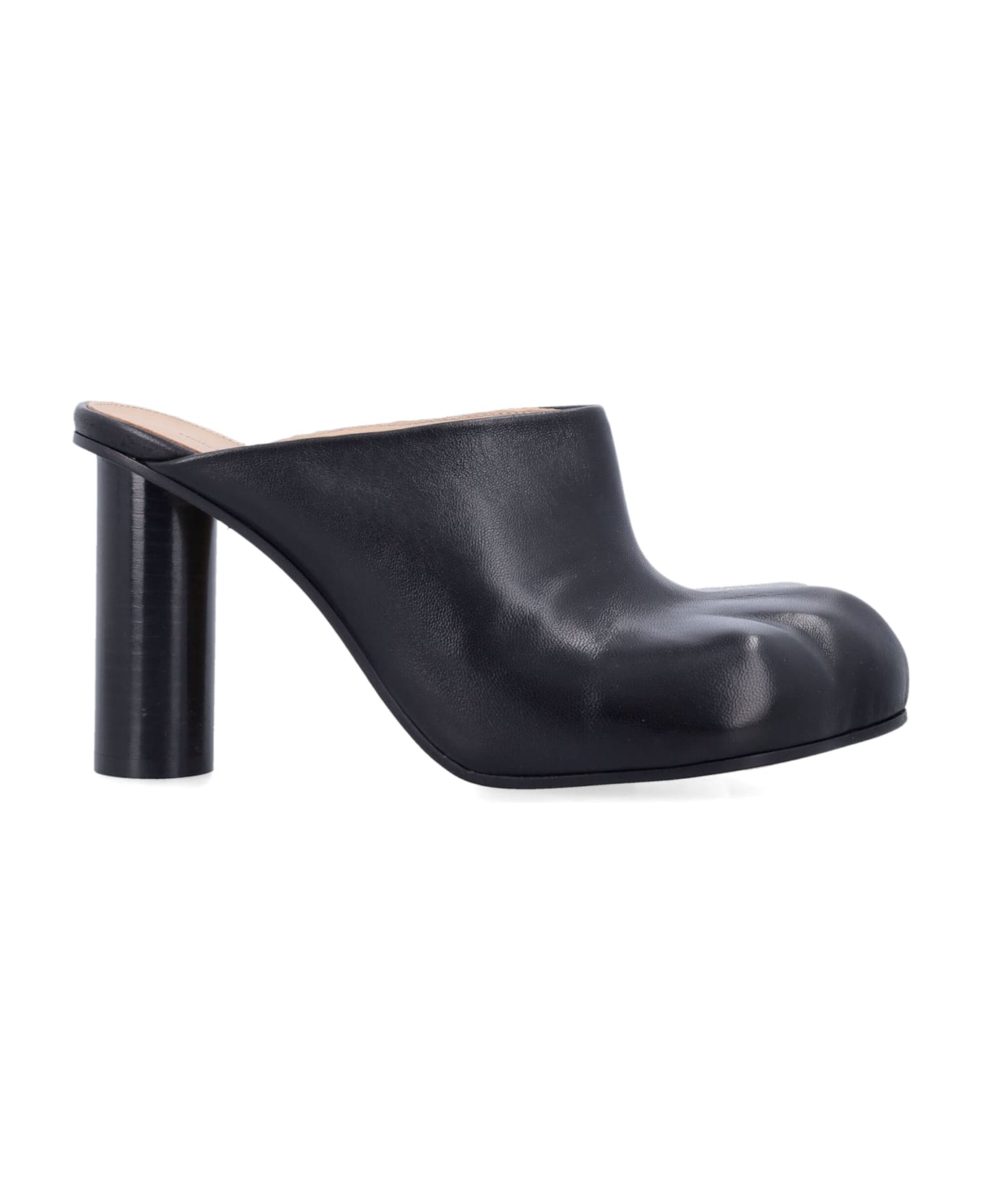 J.W. Anderson Paw Heel Leather Mule - BLACK