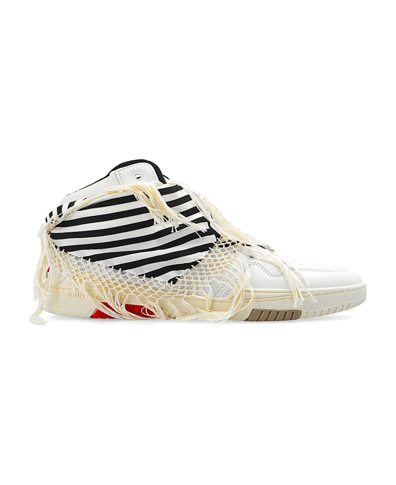 Saint Laurent Smith Leather Sneakers - White