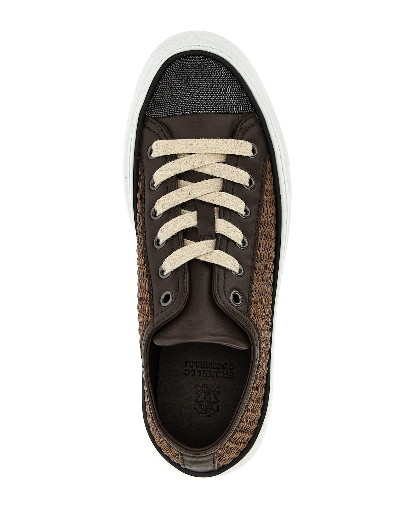 Brunello Cucinelli Jewel Sneakers - Brown