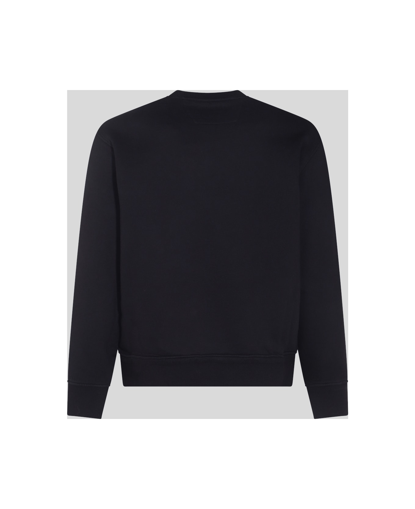 C.P. Company Dark Blue Cotton Sweatshirt - TOTAL ECLIPSE