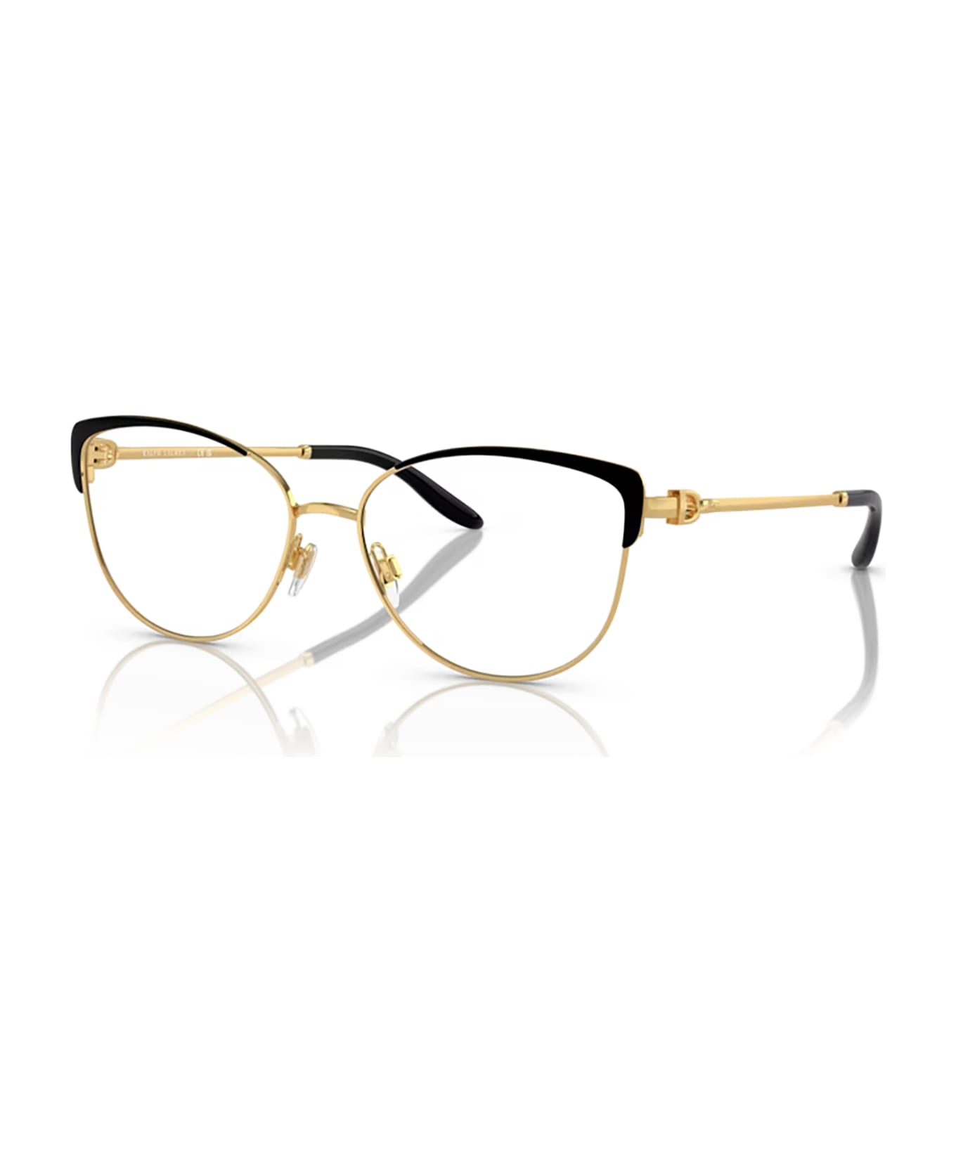 Ralph Lauren Rl5123 Black / Gold Glasses - Black / Gold アイウェア