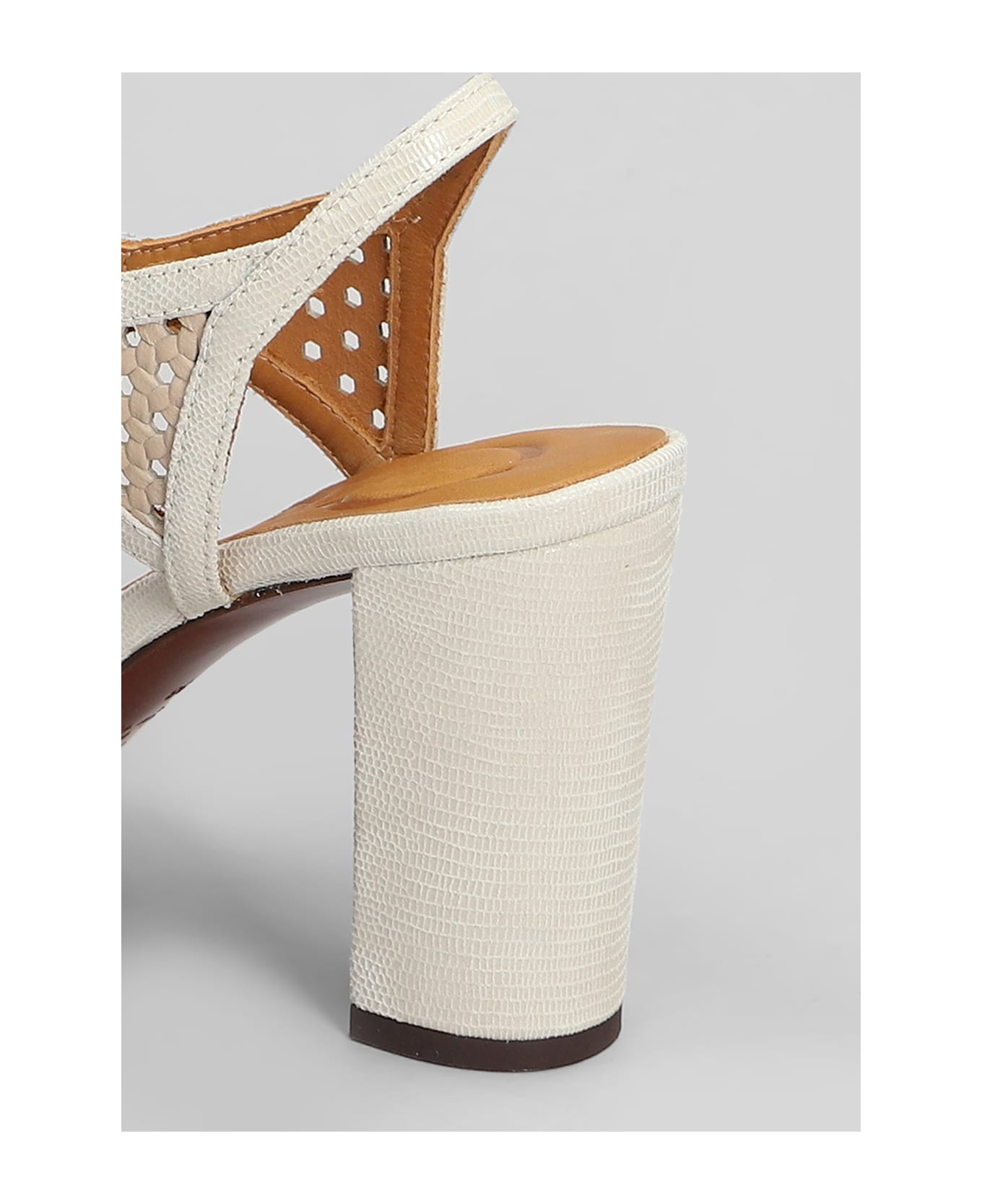 Chie Mihara Bessy 46 Sandals In Beige Leather - beige