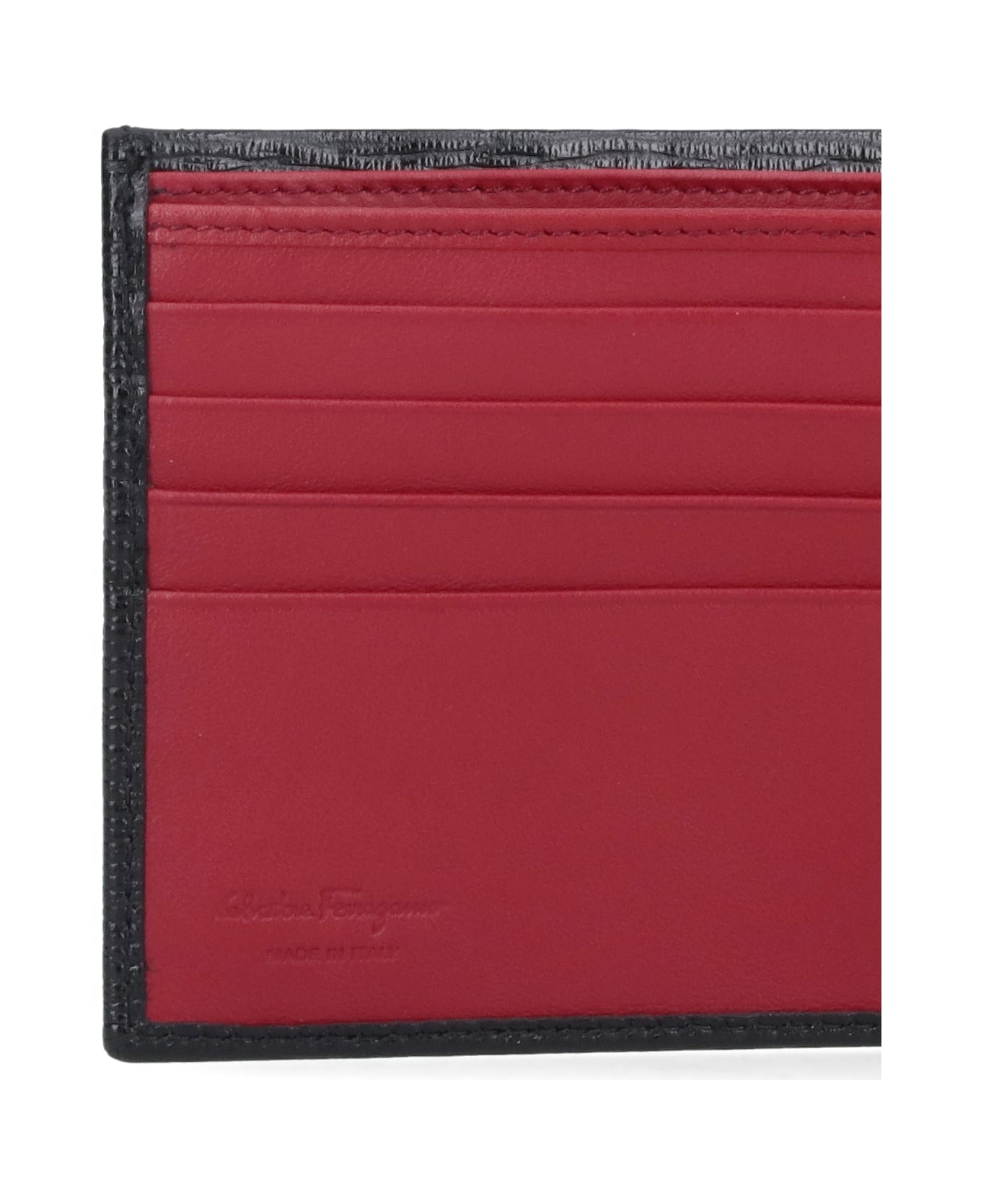 Ferragamo "gancini" Wallet - Black  