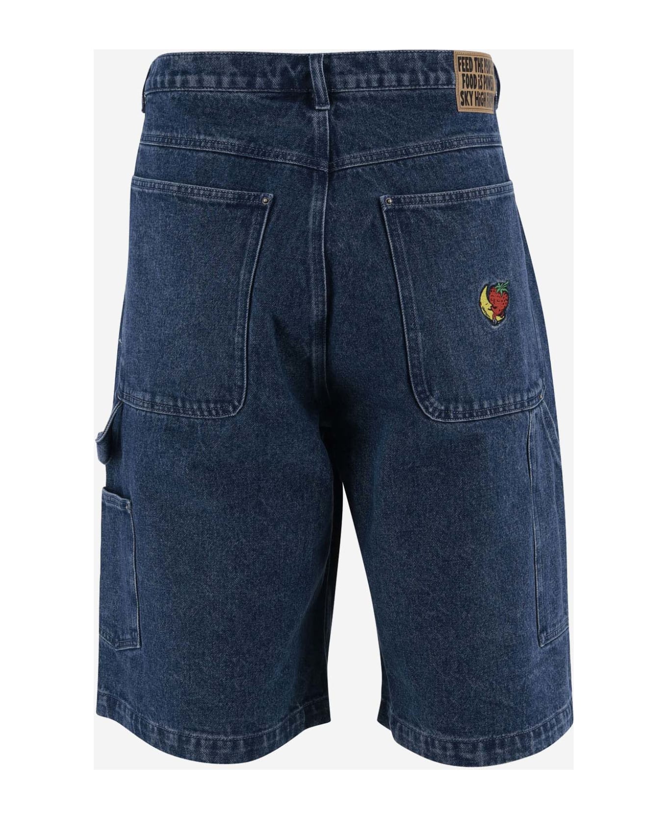 Sky High Farm Cotton Denim Bermuda Shorts - Blue ショートパンツ