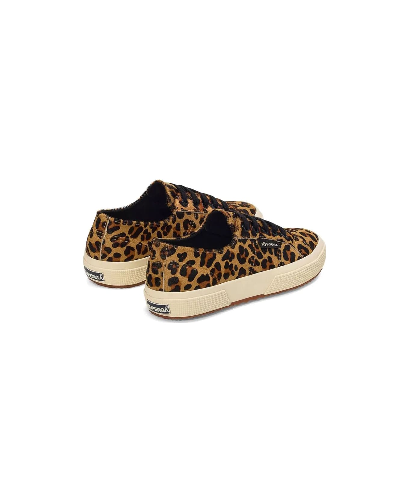 Superga 2750 Calfhair - Aok Leopard Print Offwhi