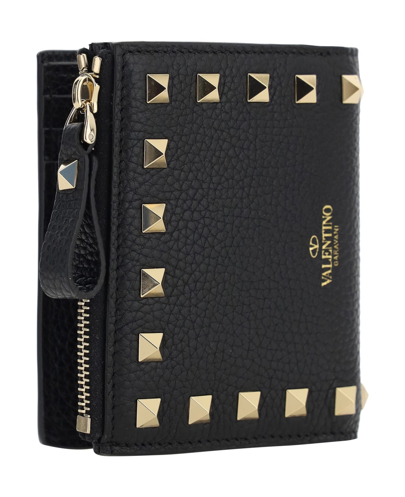 Valentino Garavani Rockstud Wallet - Nero