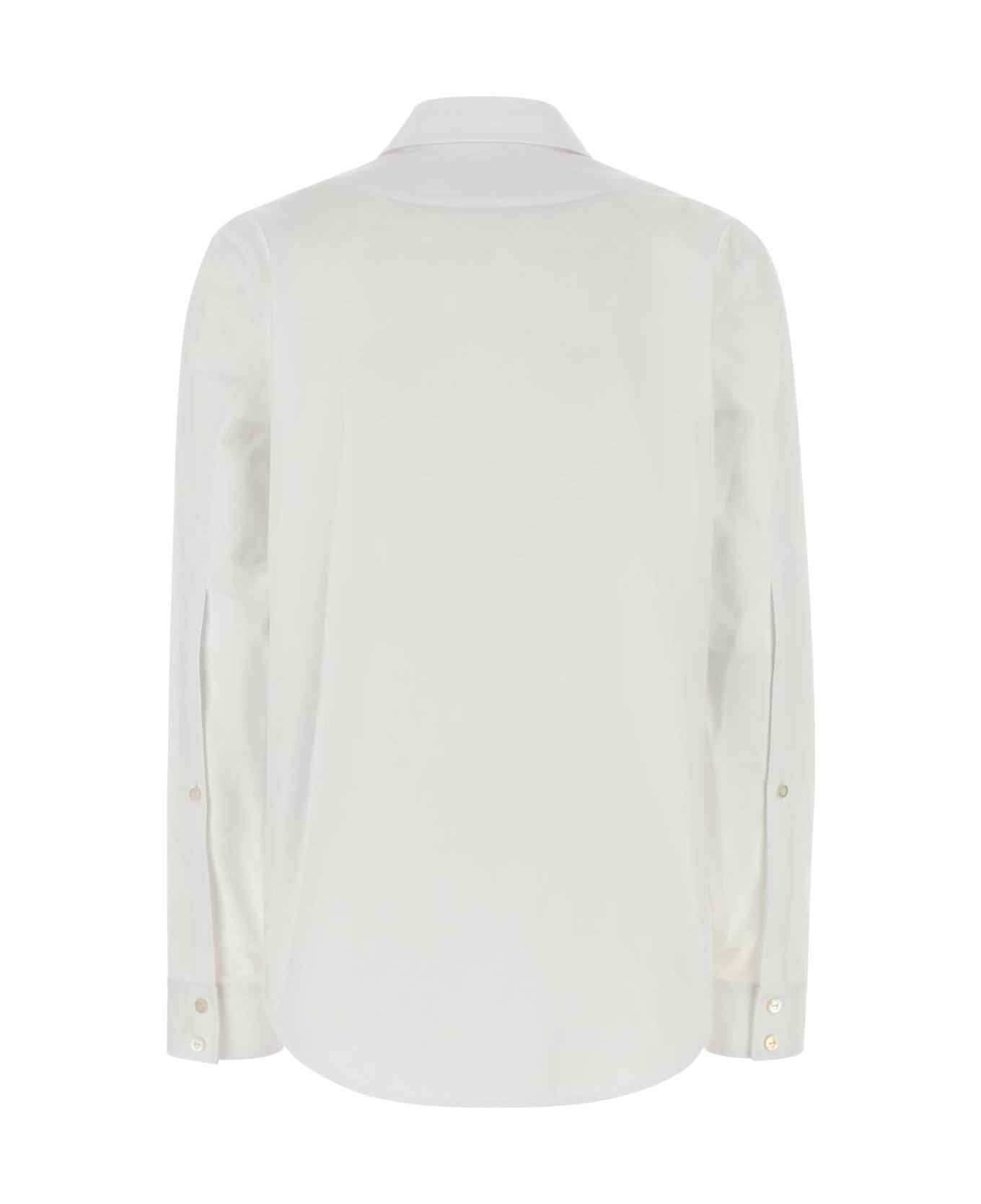 Gucci White Poplin Shirt - WHITE