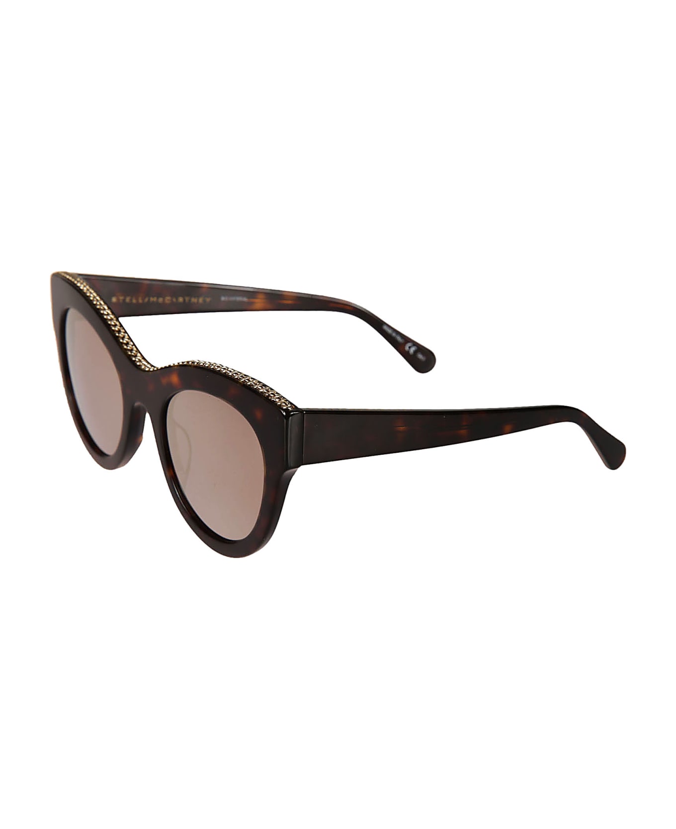 Stella McCartney Eyewear Cat Eye Sunglasses - Black サングラス