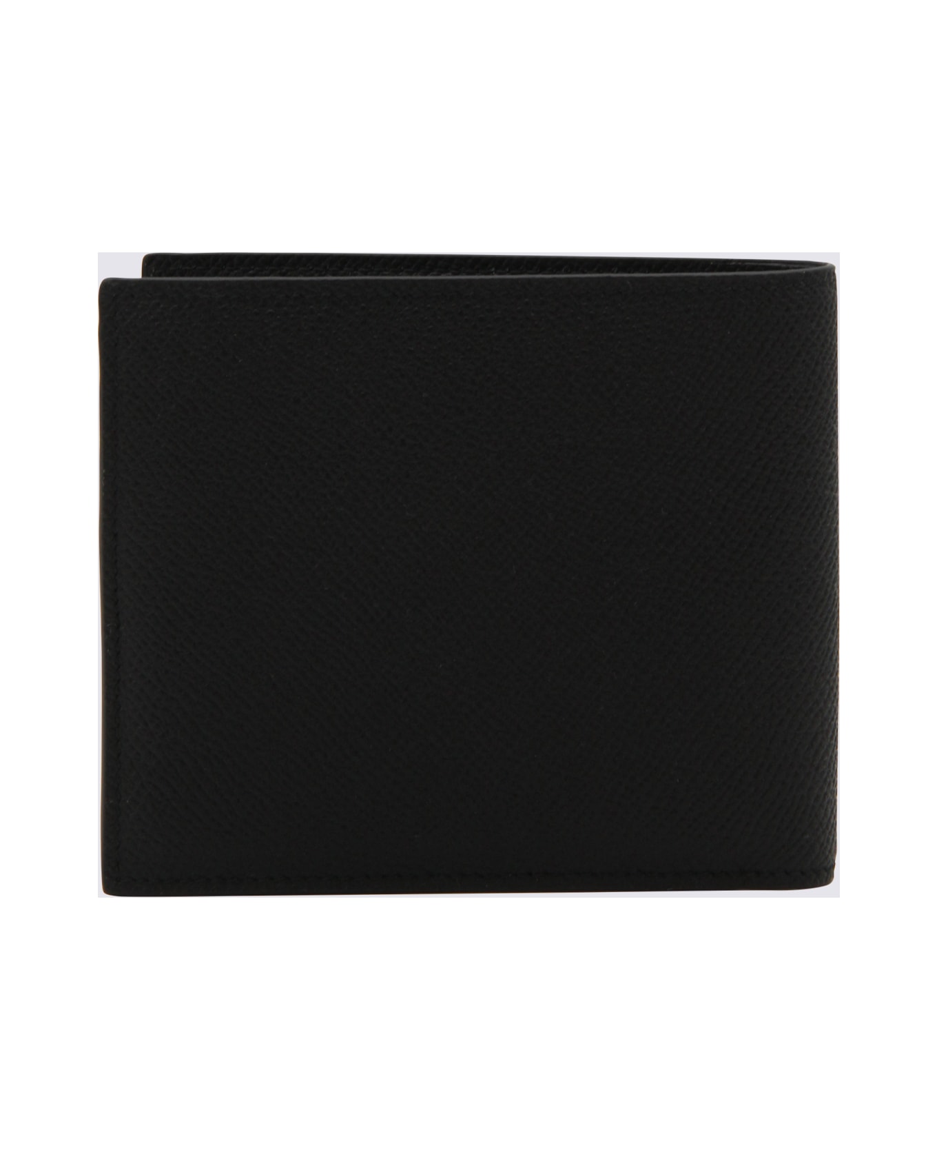 Ferragamo Black Leather Wallet - Black