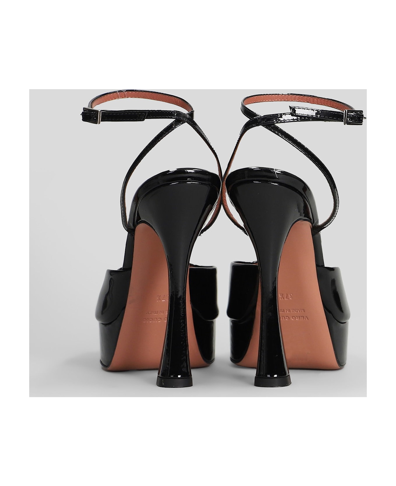 Aldo Castagna Vicky Pumps In Black Patent Leather - black