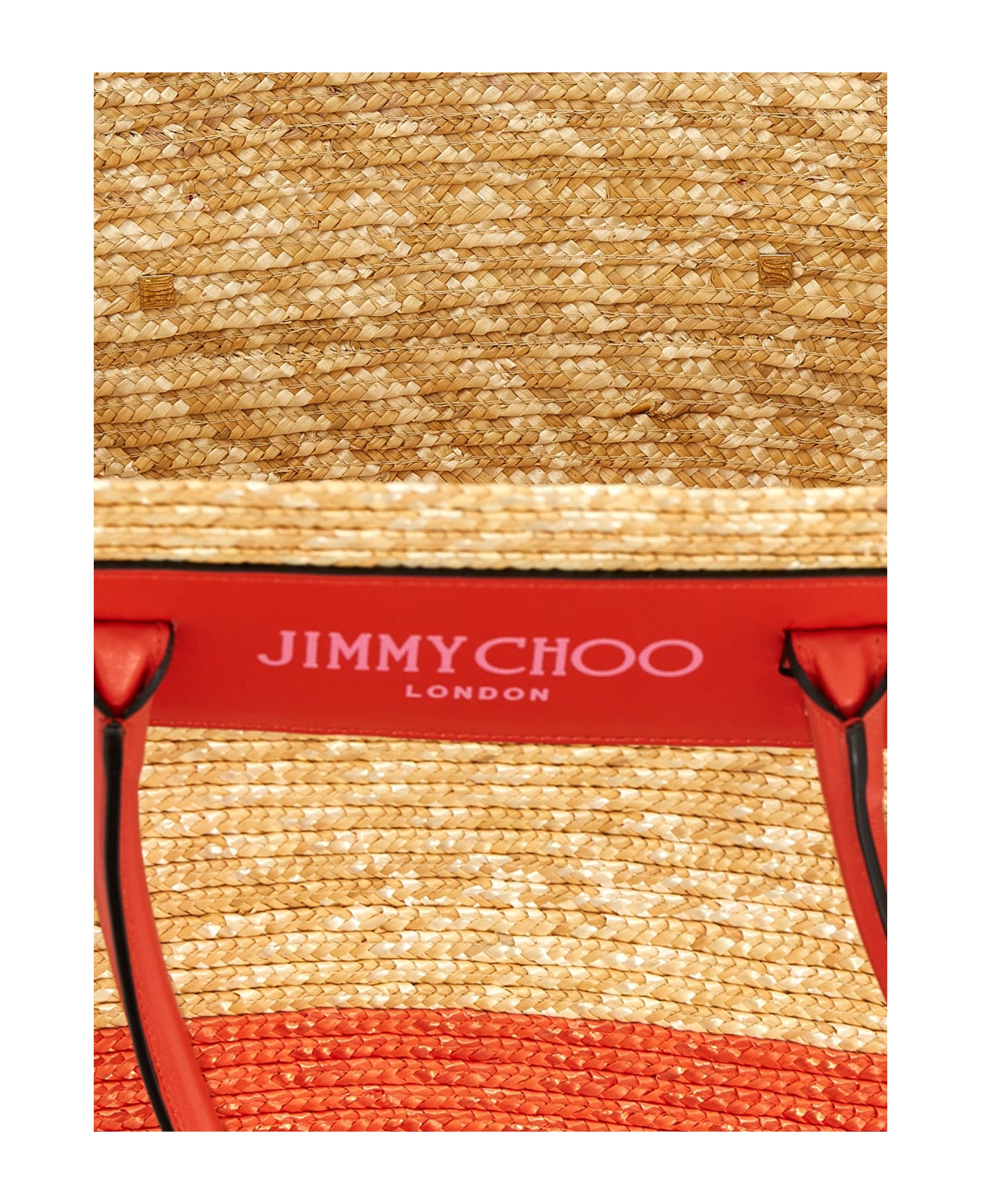 Jimmy Choo 'beach Basket Tote/m' Shopping Bag - Fuchsia トートバッグ