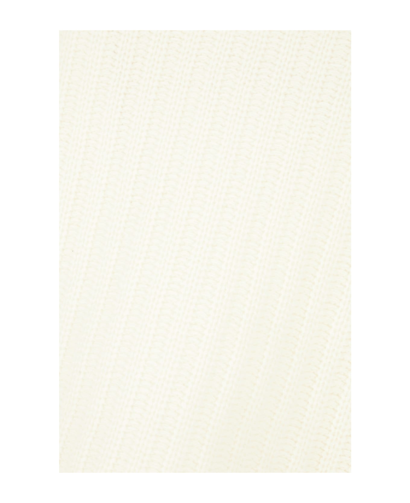 Max Mara Ivory Wool Blend Sweater - Bianco