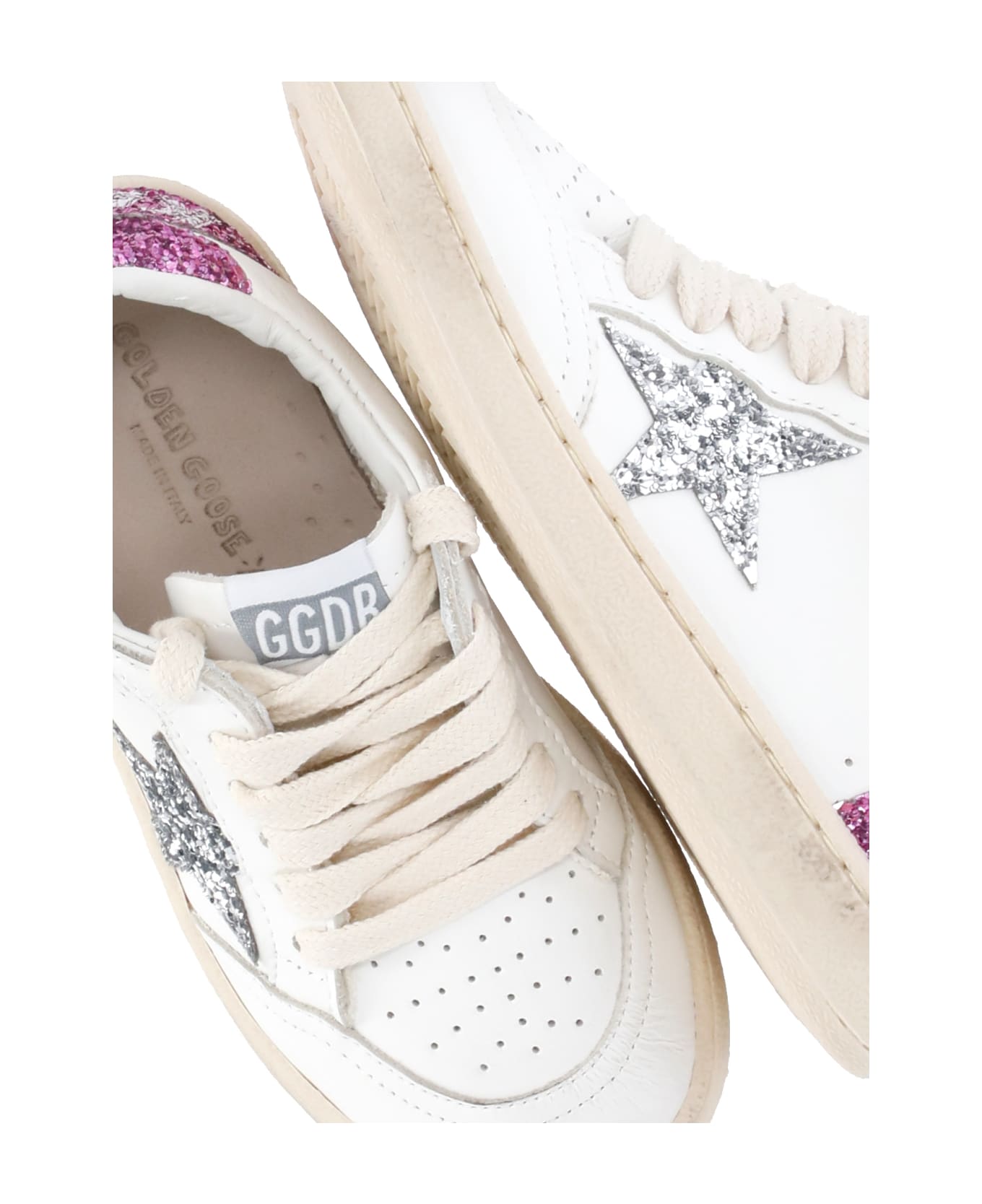 Golden Goose Ball Star New Sneakers - WHITE