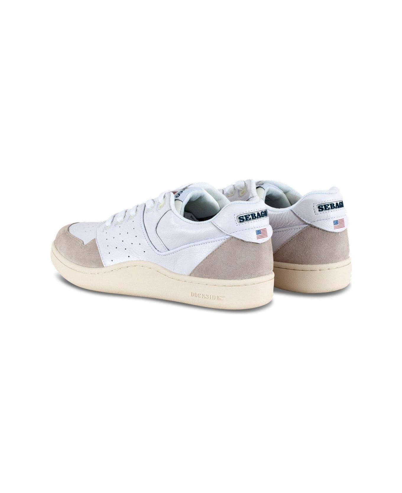 Sebago Hurricane Lace-up Sneakers - White