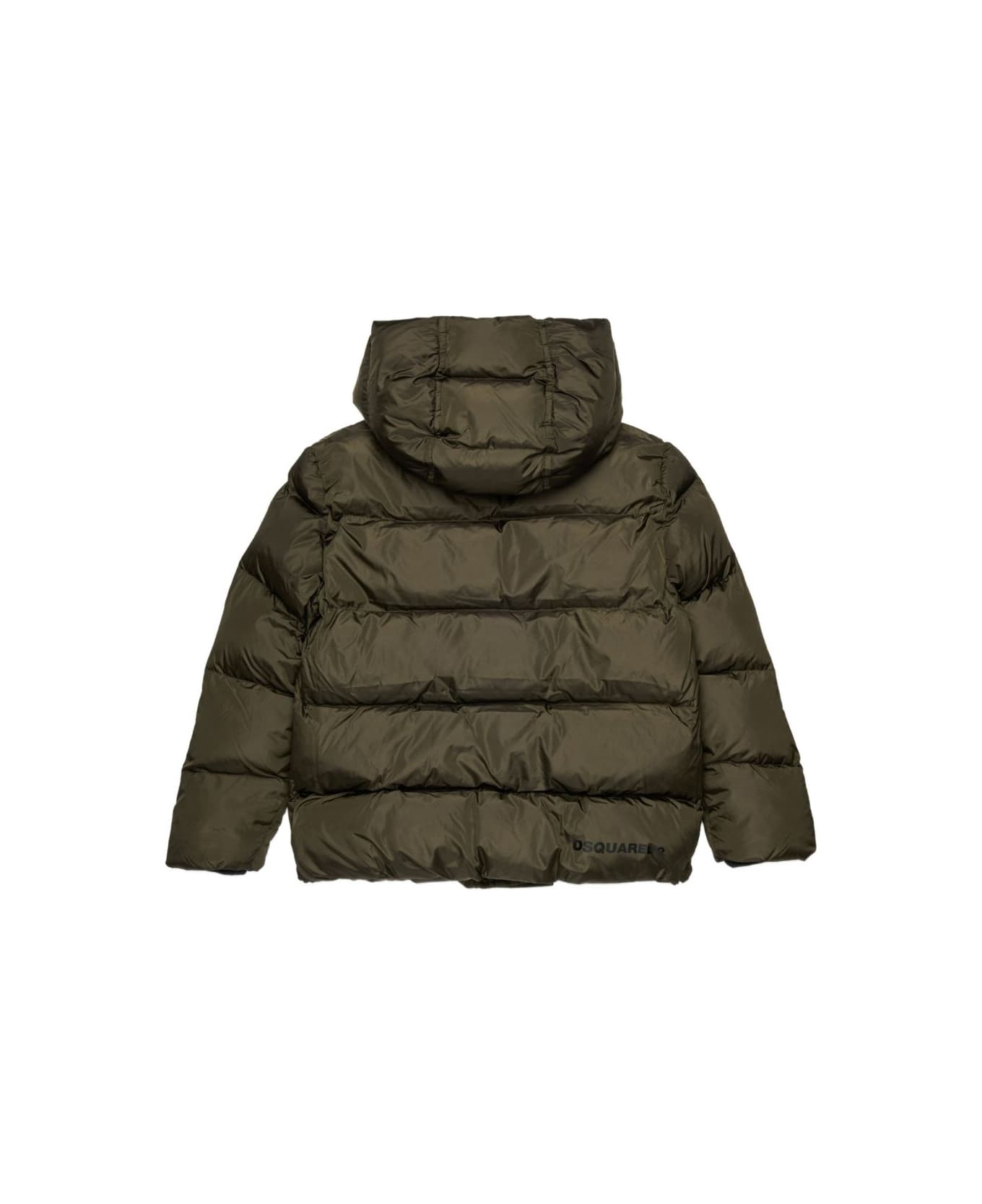 Dsquared2 Kids Hooded Jacket - Green コート＆ジャケット