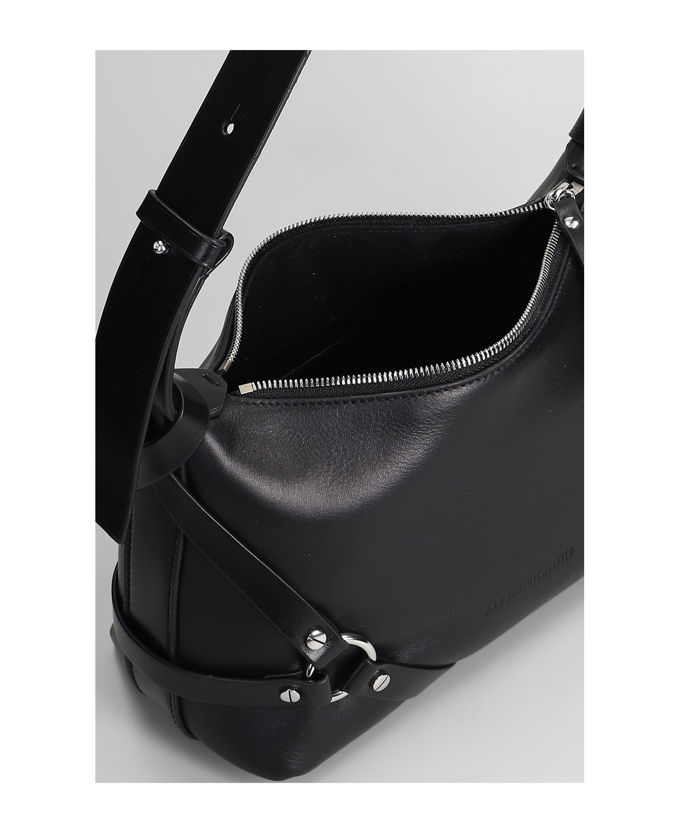 Ann Demeulemeester Tamar Shoulder Bag In Black Leather - black