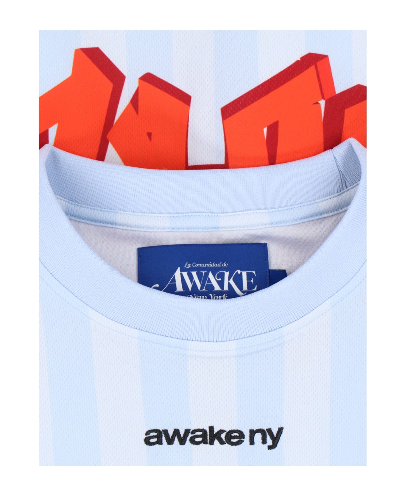 Awake NY 'graffiti Soccer' T-shirt - White シャツ