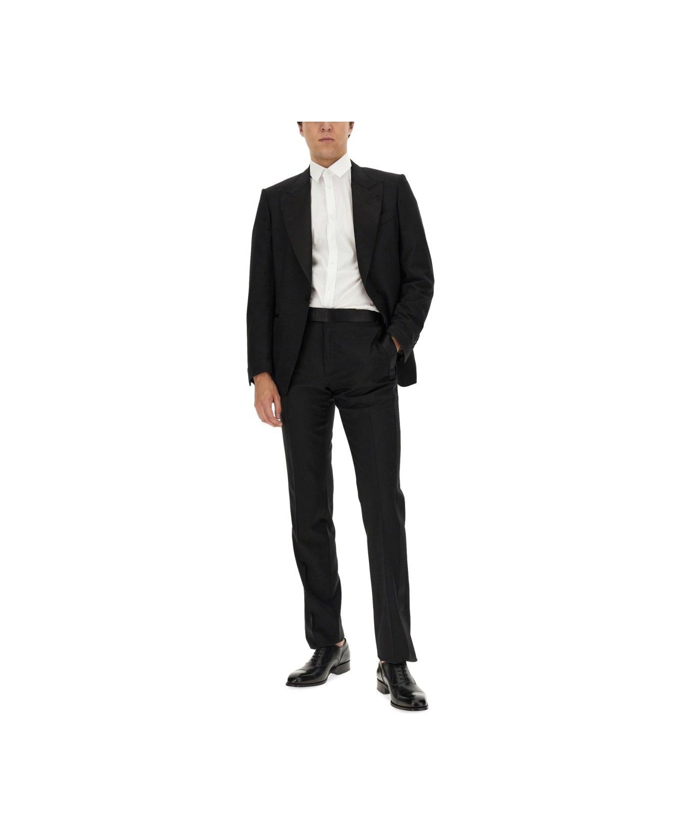 Tom Ford Single-breasted Two-piece Tailored Suit - BLACK