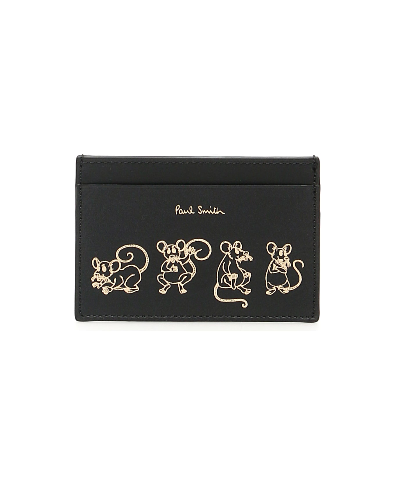 Paul Smith Year Of The Rat Cardholder - BLACK (Black)