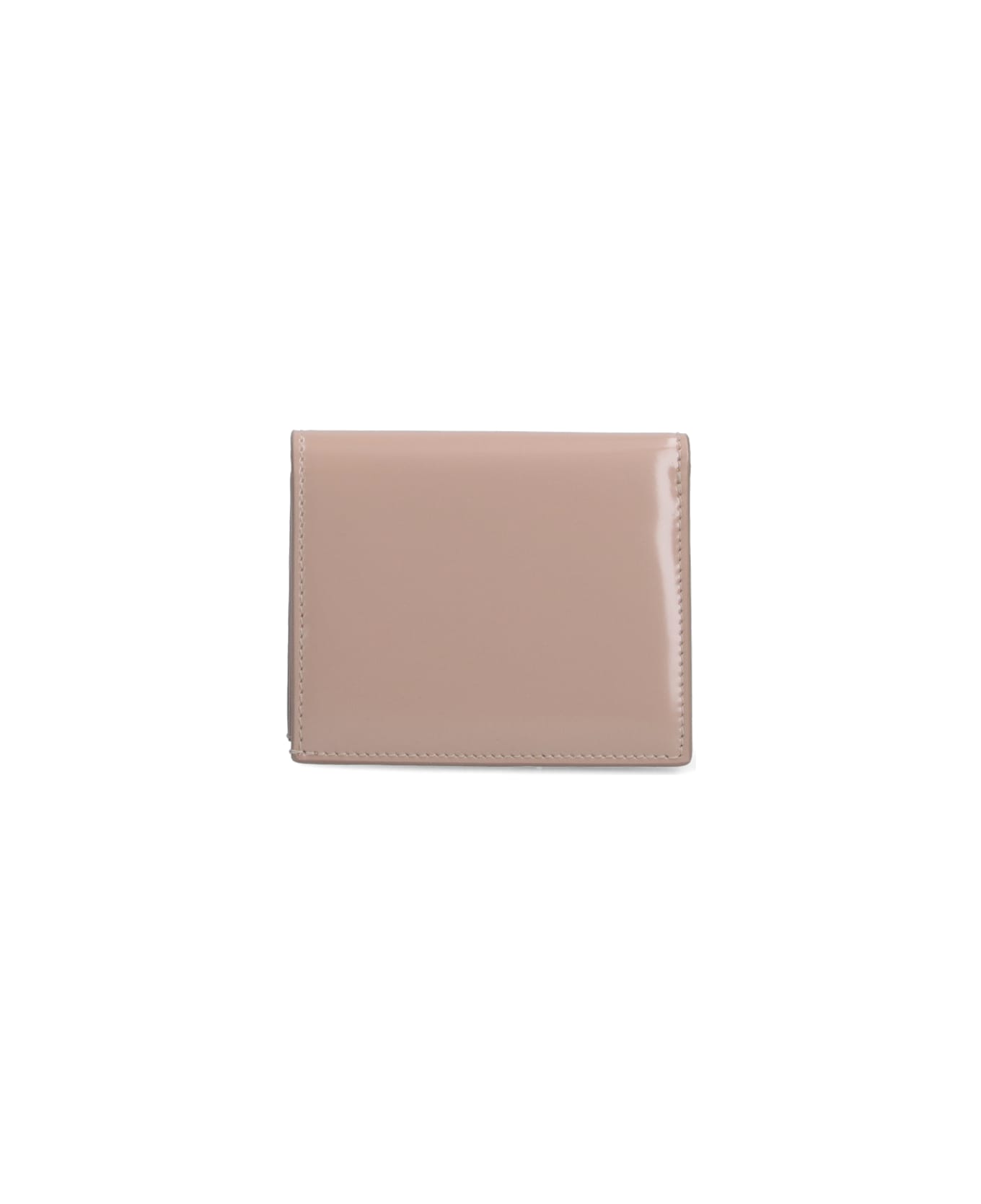 Ferragamo Gancini Compact Wallet - BEIGE 財布