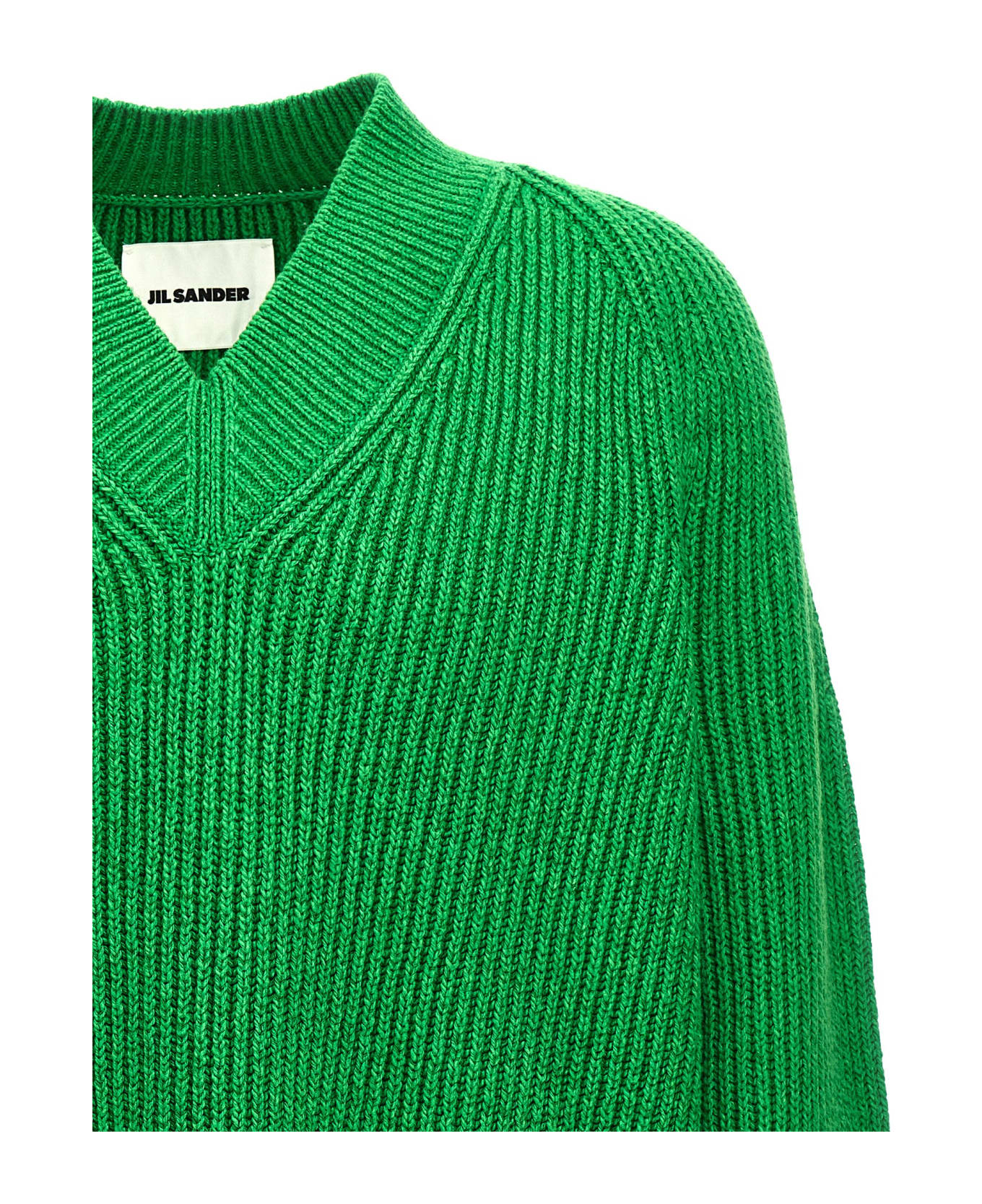 Jil Sander Oversized Sweater - Green