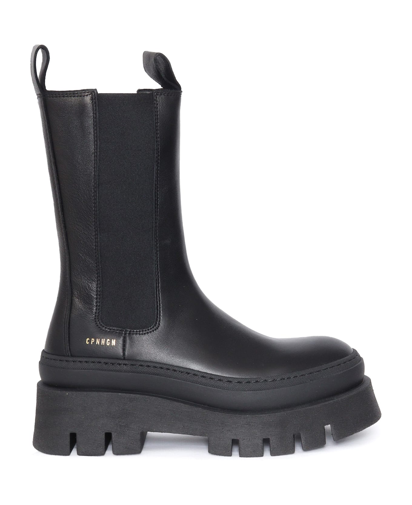 Copenhagen Ankle Boots - BLACK