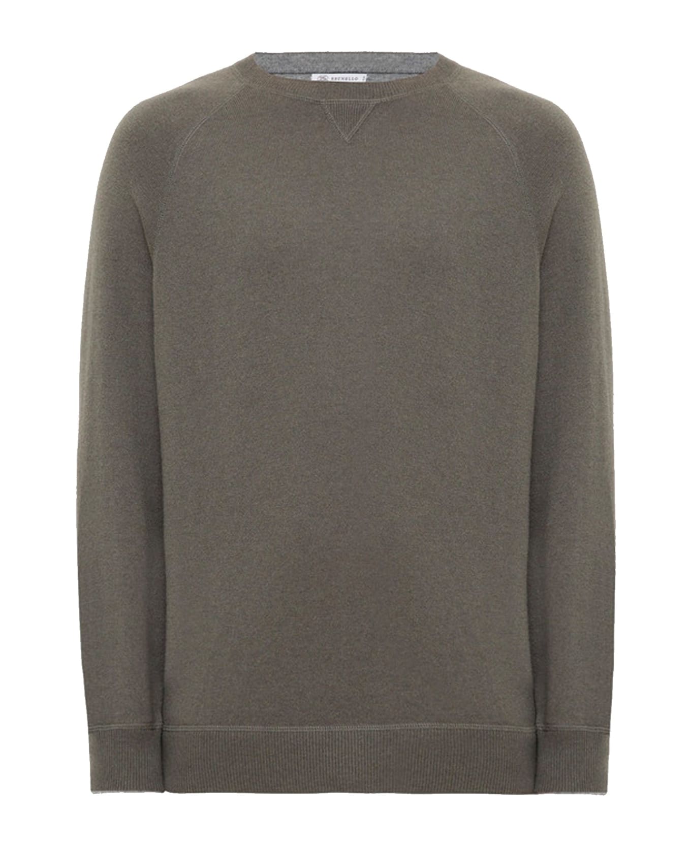 Brunello Cucinelli Cashmere Sweater - Gray フリース