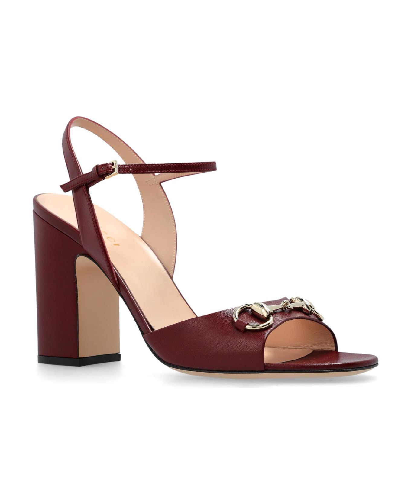 Gucci Heeled Sandals - Bordeaux