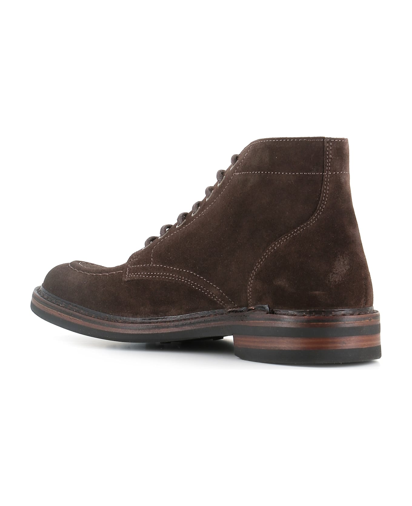 Astorflex Lace-up Boot Nuvoflex Rubber - Brown