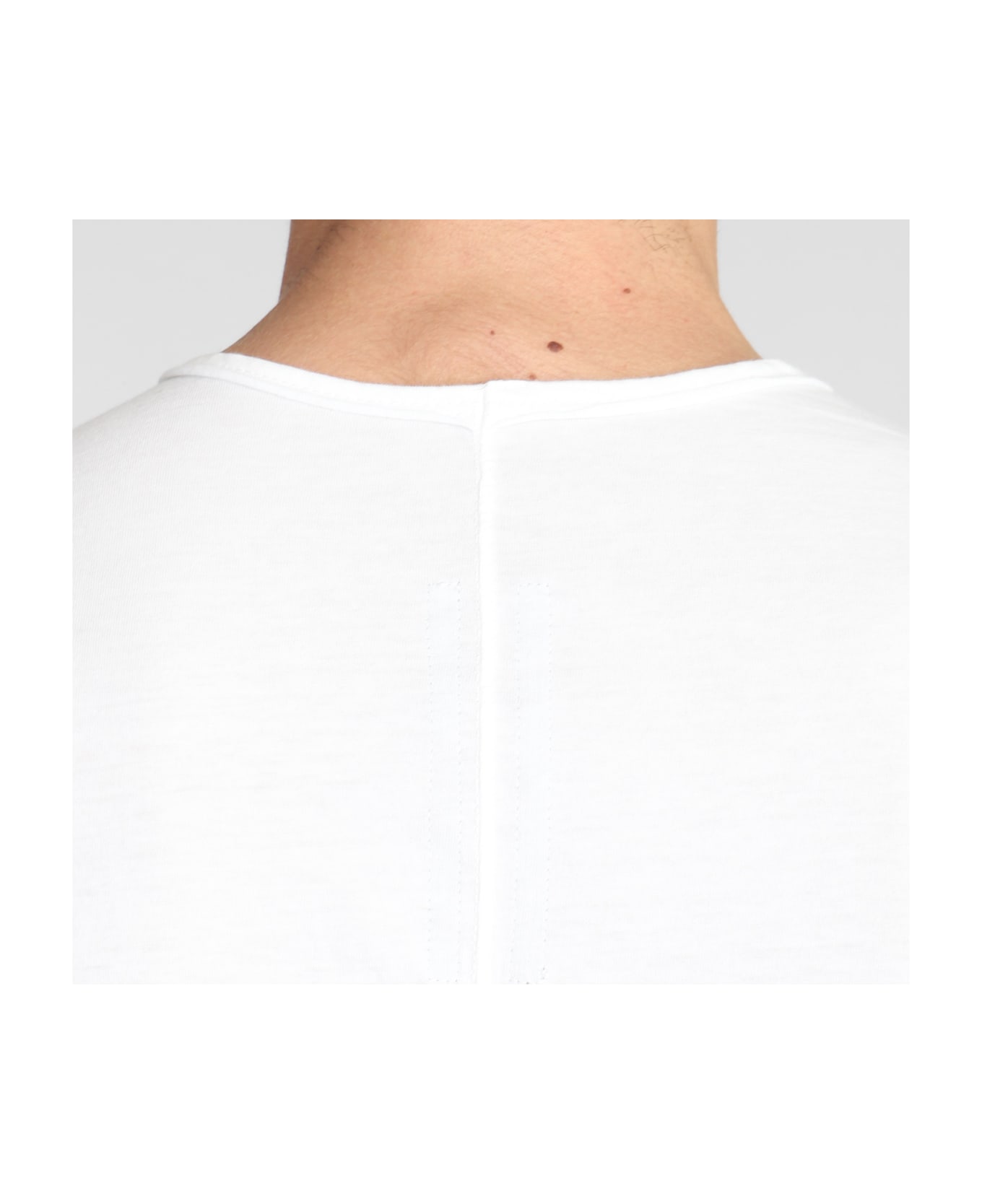DRKSHDW Level T T-shirt In White Cotton - White