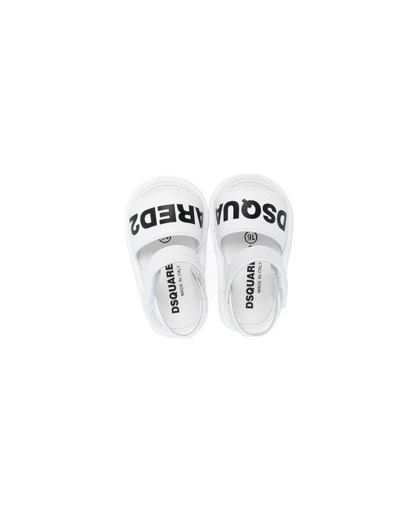 Dsquared2 Sandals With Logo - White