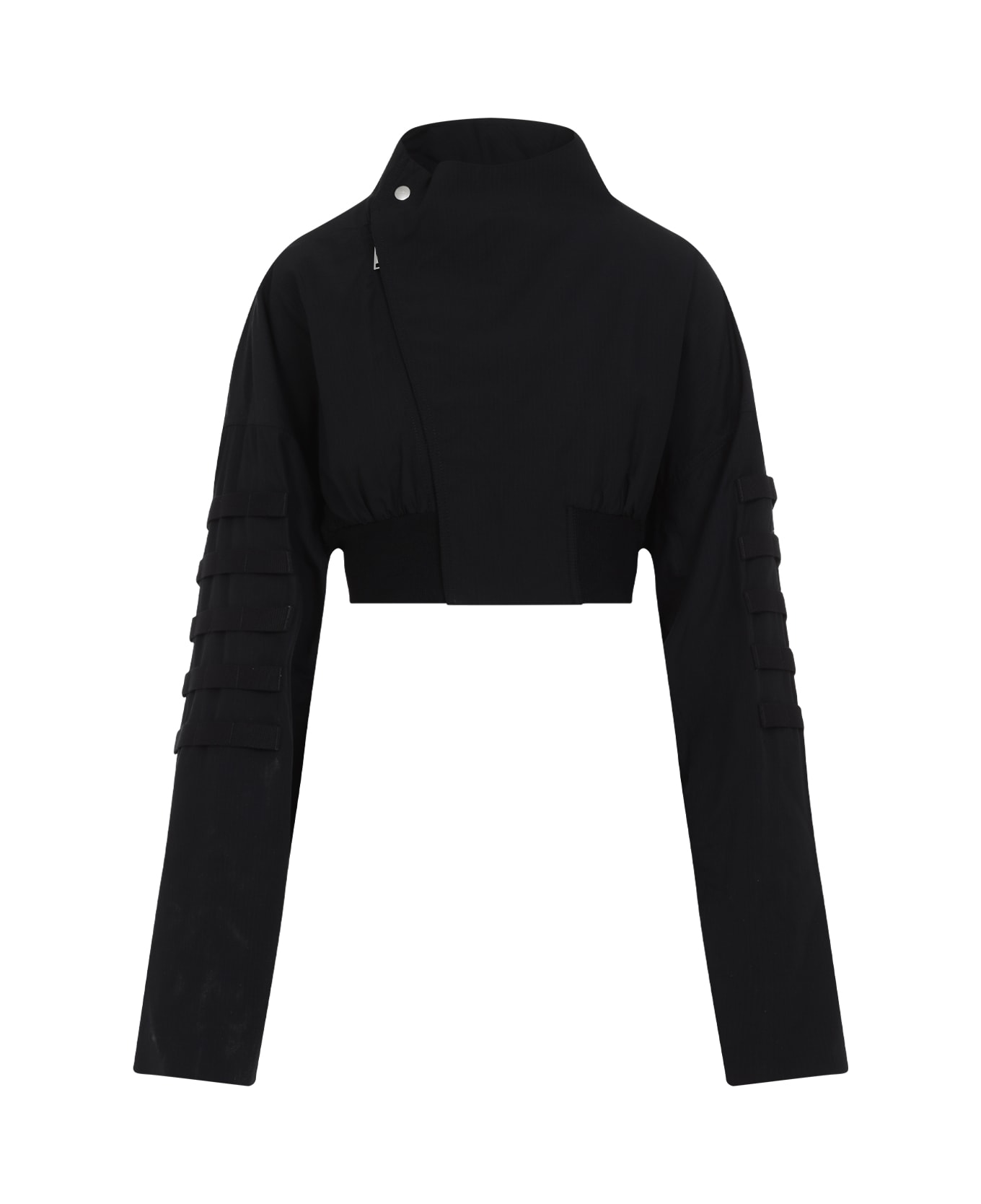 Rick Owens Anthem Flight Jacket - Black