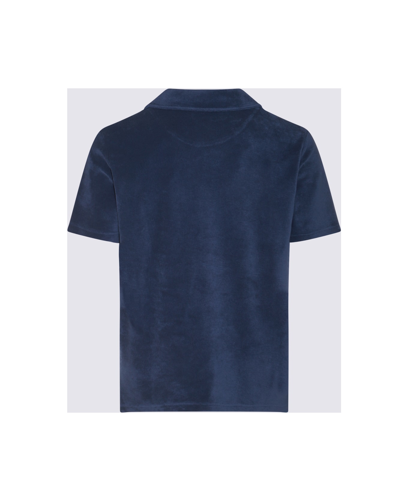 Altea Blue Cotton Polo Shirt - Blue ポロシャツ
